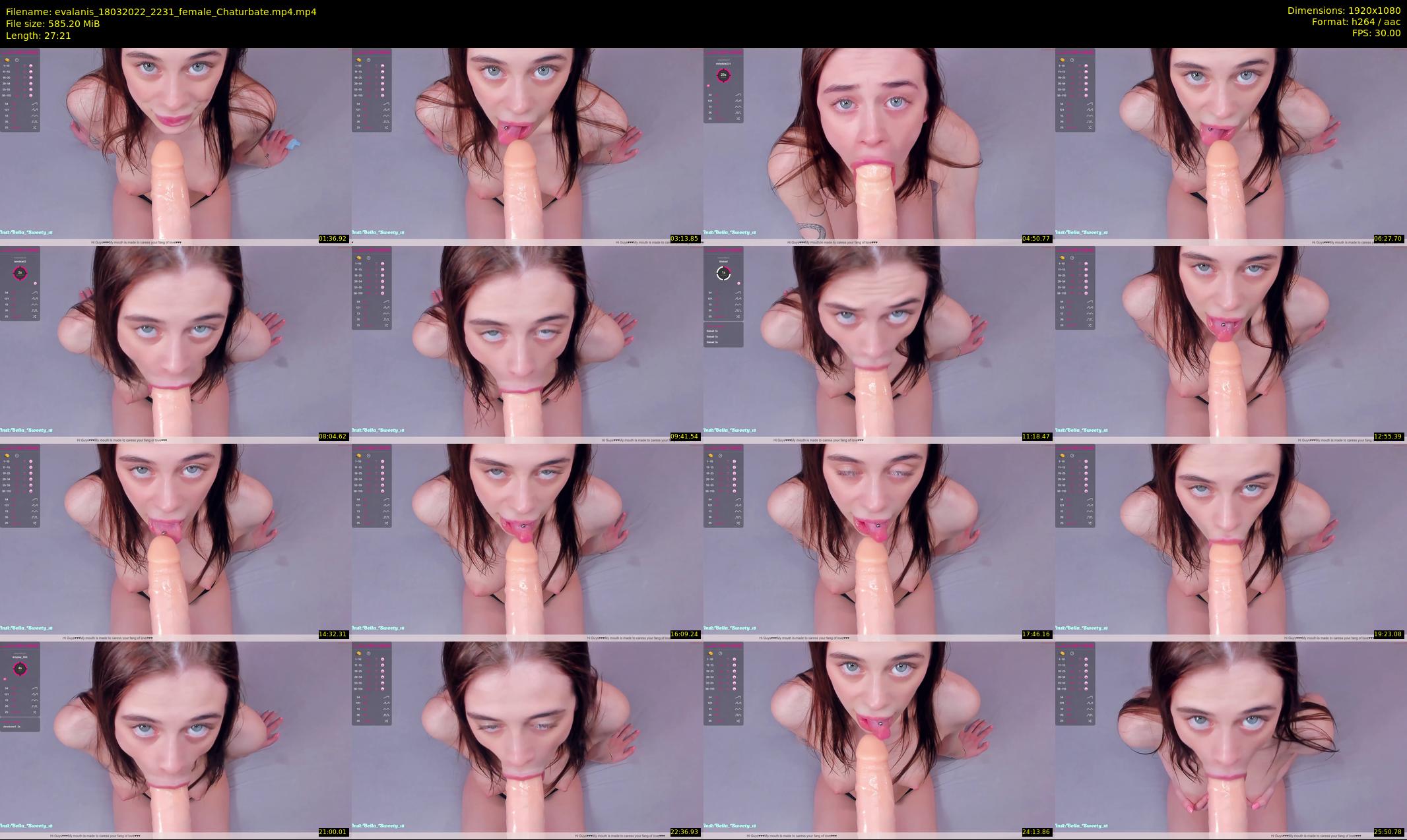 evalanis — 28 minute Chaturbate couple cam show recording, 1080p, Mar 18, 2022