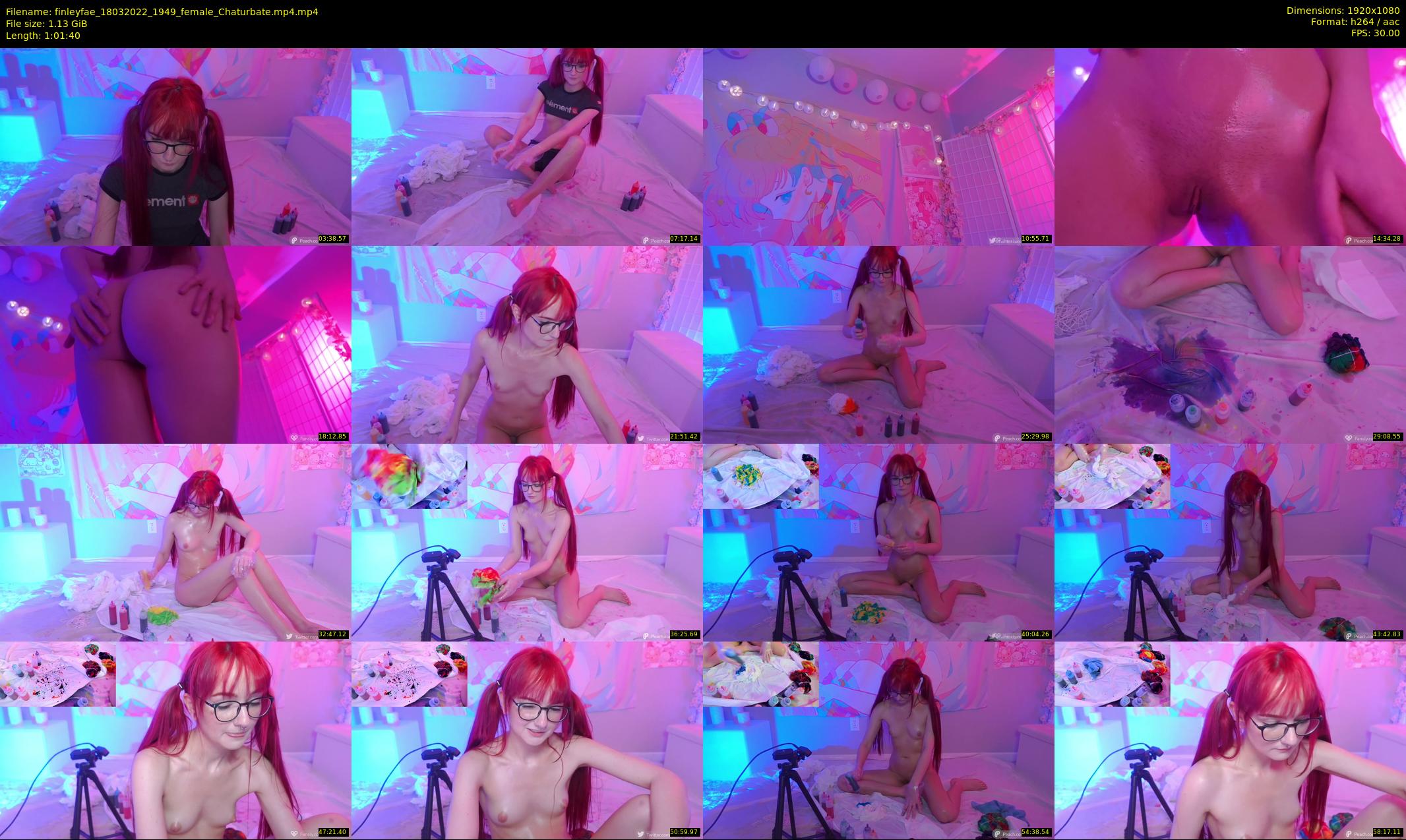 finleyfae — 62 minute Chaturbate female cam show recording, 1080p, Mar 18, 2022