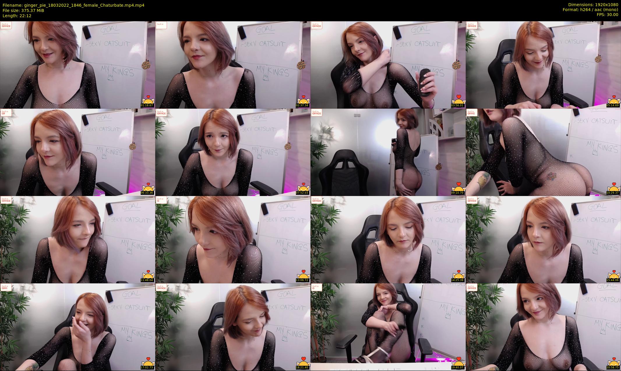 ginger_pie — 23 minute Chaturbate female cam show recording, 1080p, Mar 18, 2022