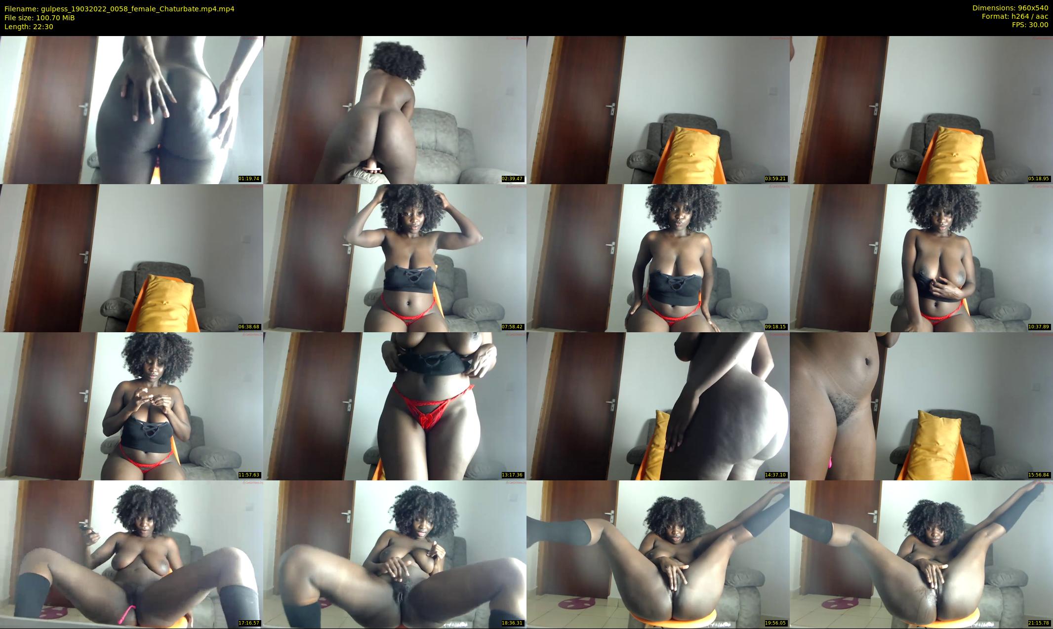gulpess — 23 minute Chaturbate female cam show recording, 480p, Mar 19, 2022