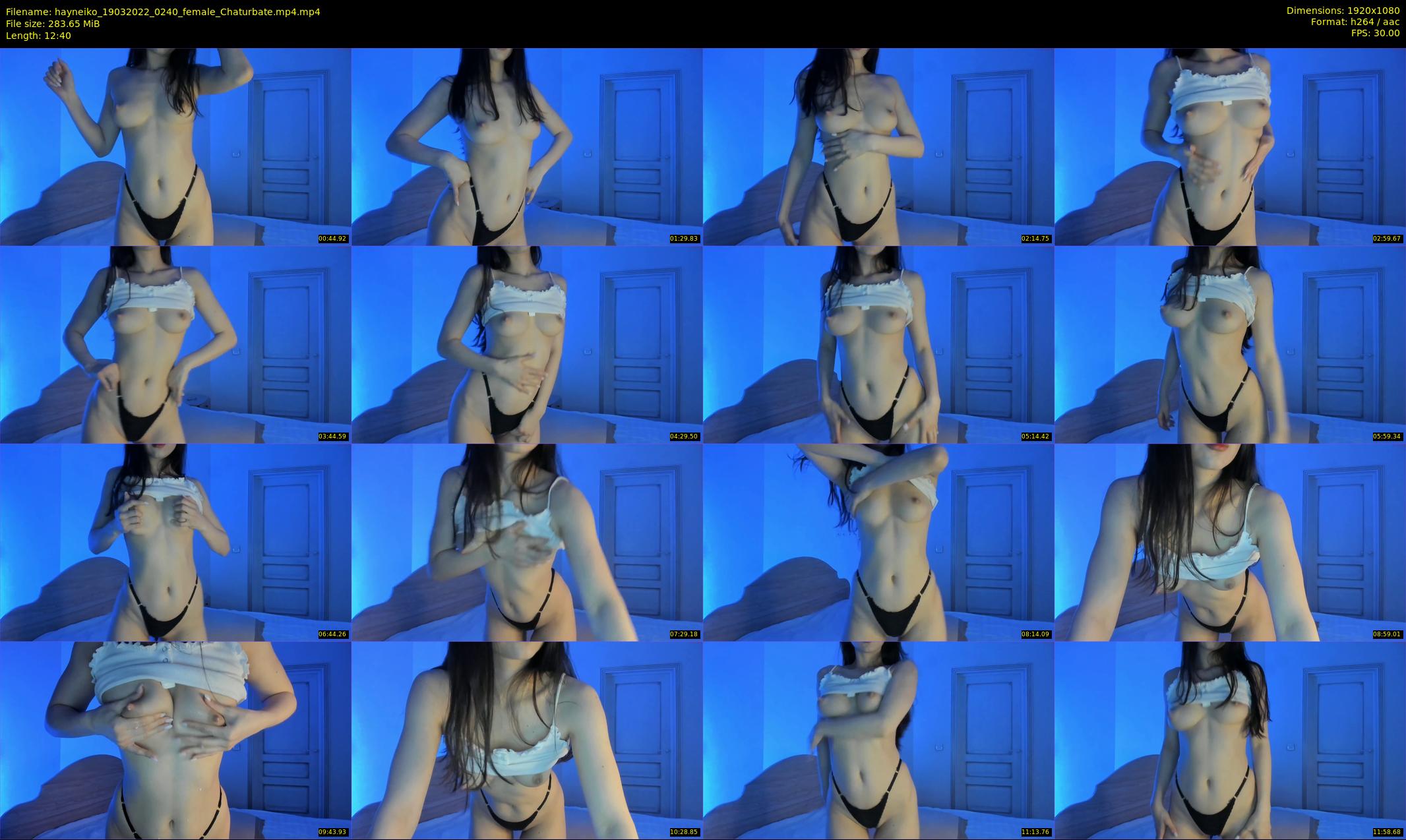 hayneiko — 13 minute Chaturbate female cam show recording, 1080p, Mar 19, 2022