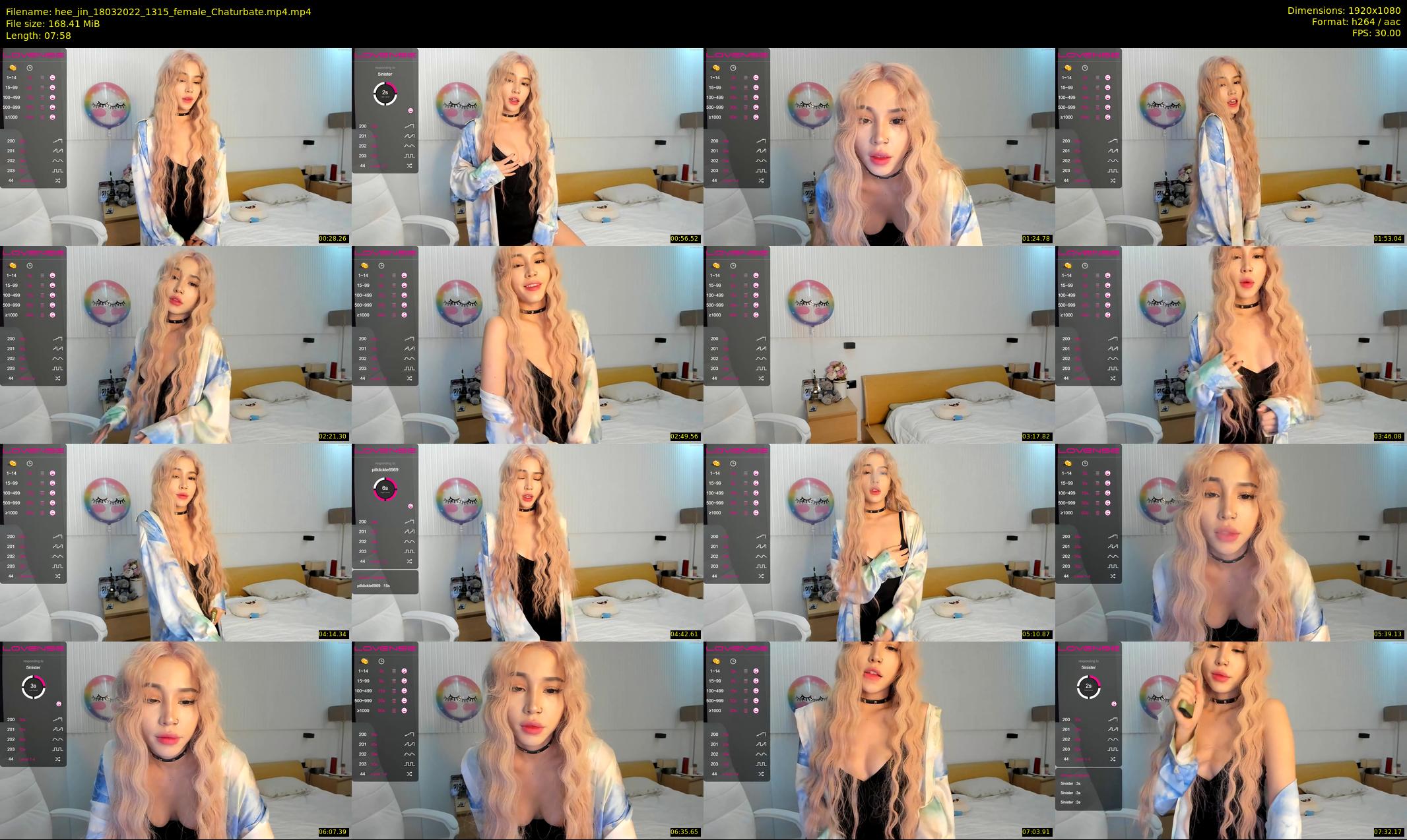 hee_jin — 8 minute Chaturbate female cam show recording, 1080p, Mar 18, 2022