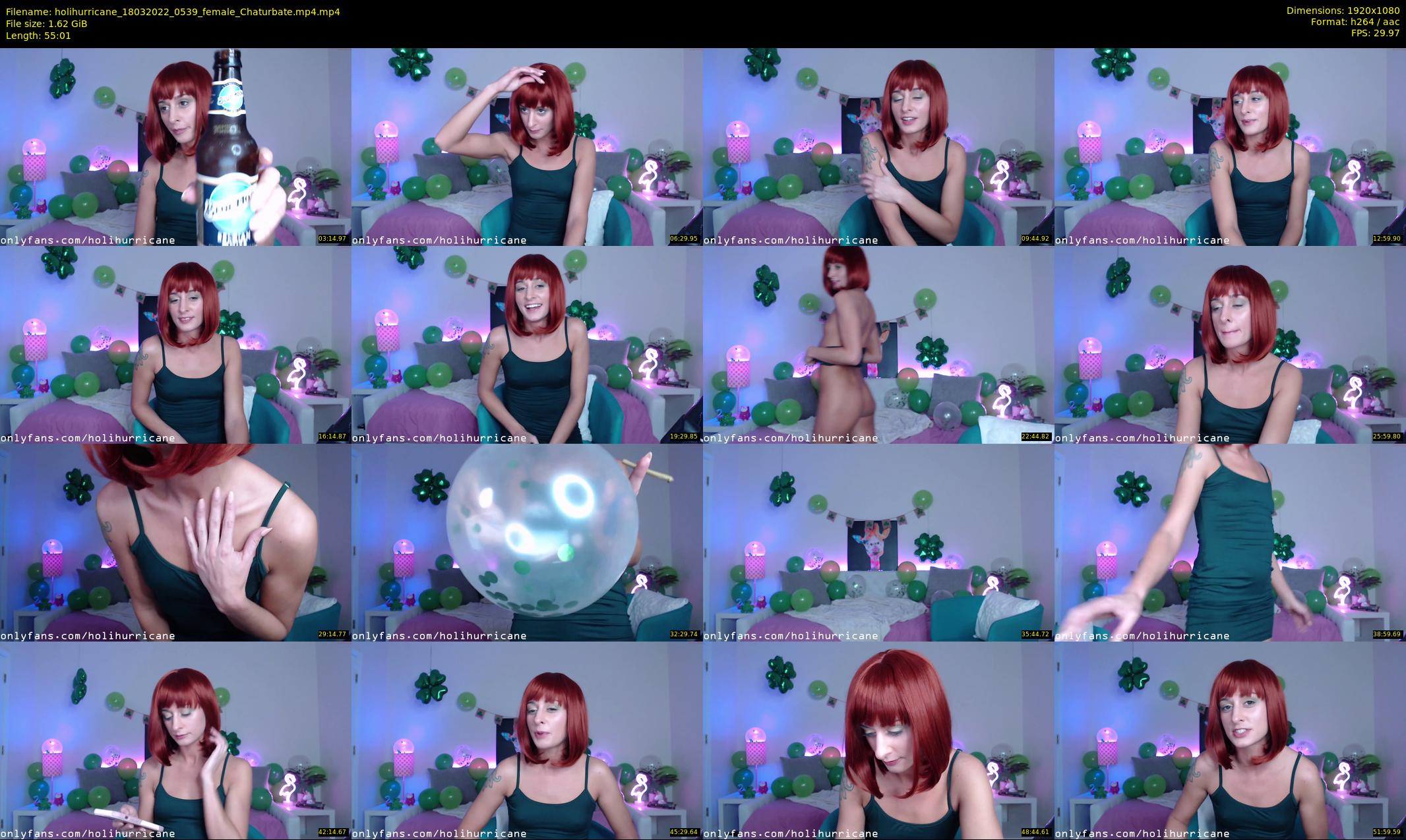 holihurricane — 56 minute Chaturbate female cam show recording, 1080p, Mar 18, 2022