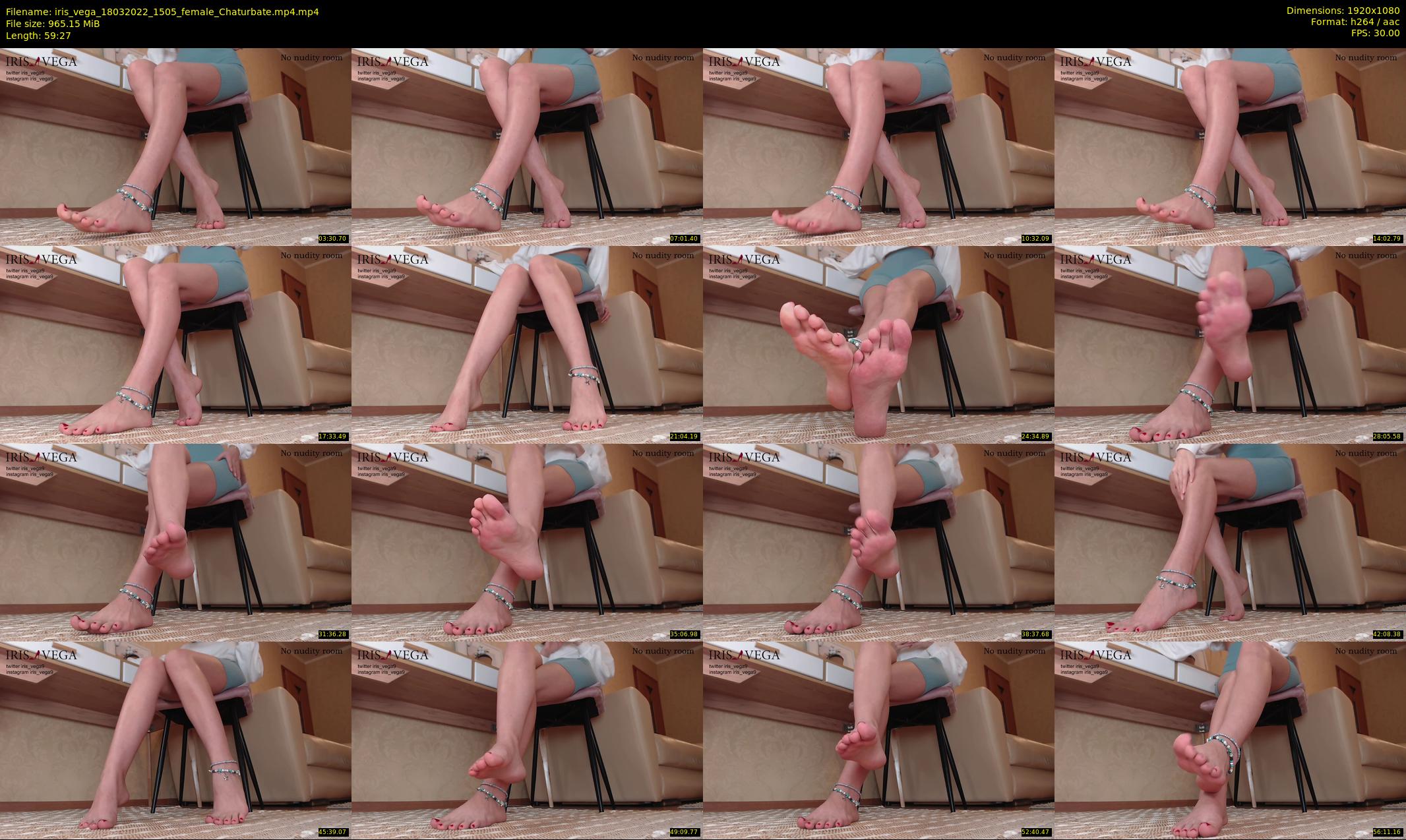 iris_vega — 60 minute Chaturbate female cam show recording, 1080p, Mar 18, 2022