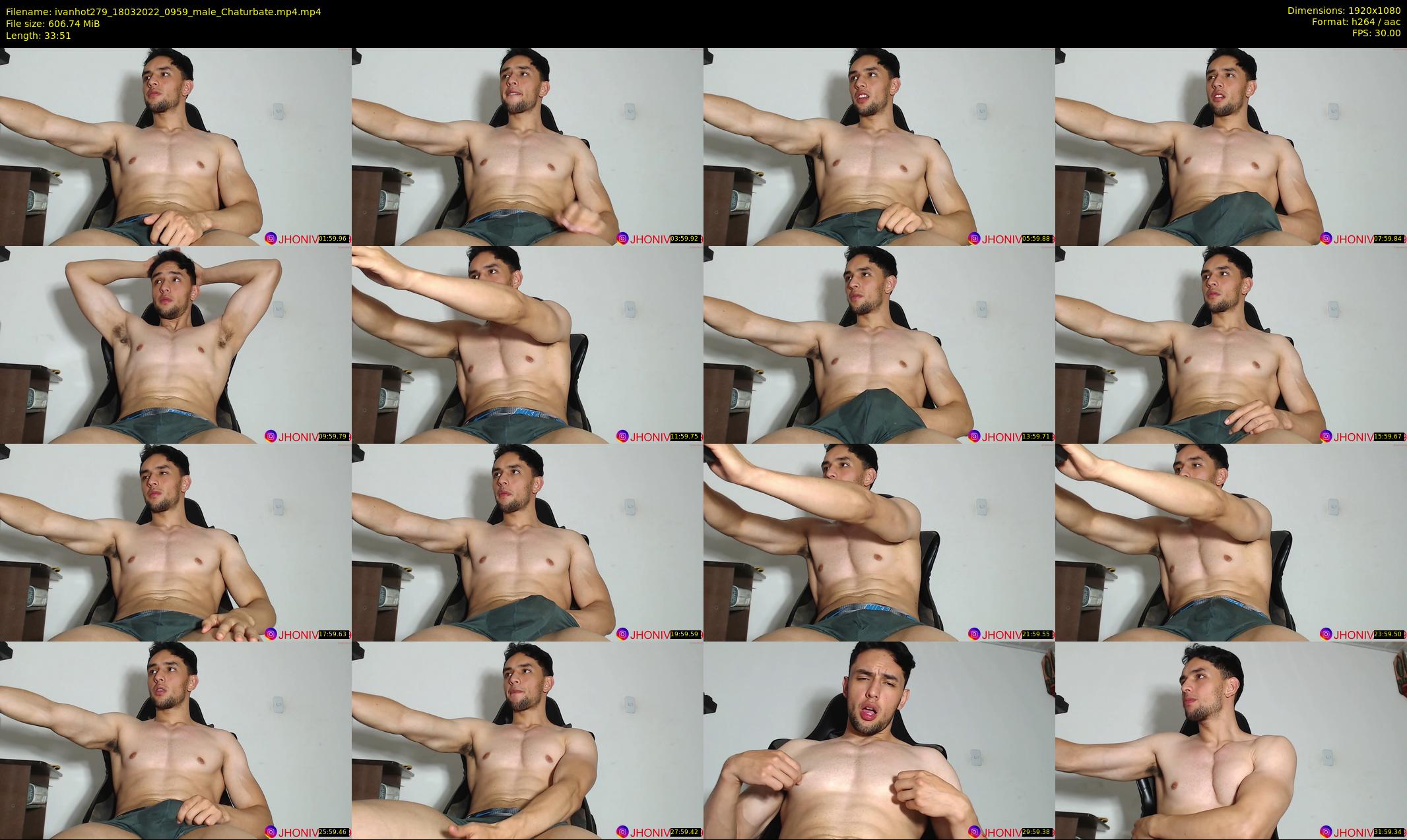 ivanhot279 — 34 minute Chaturbate male cam show recording, 1080p, Mar 18, 2022