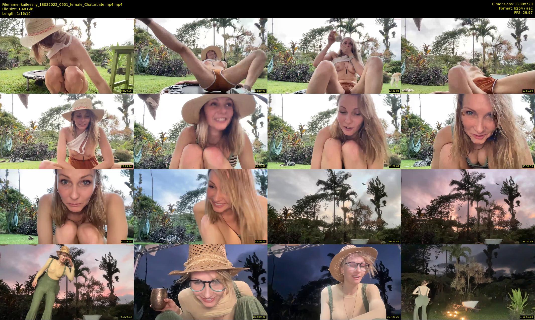 kaileeshy — 77 minute Chaturbate female cam show recording, 720p, Mar 18, 2022