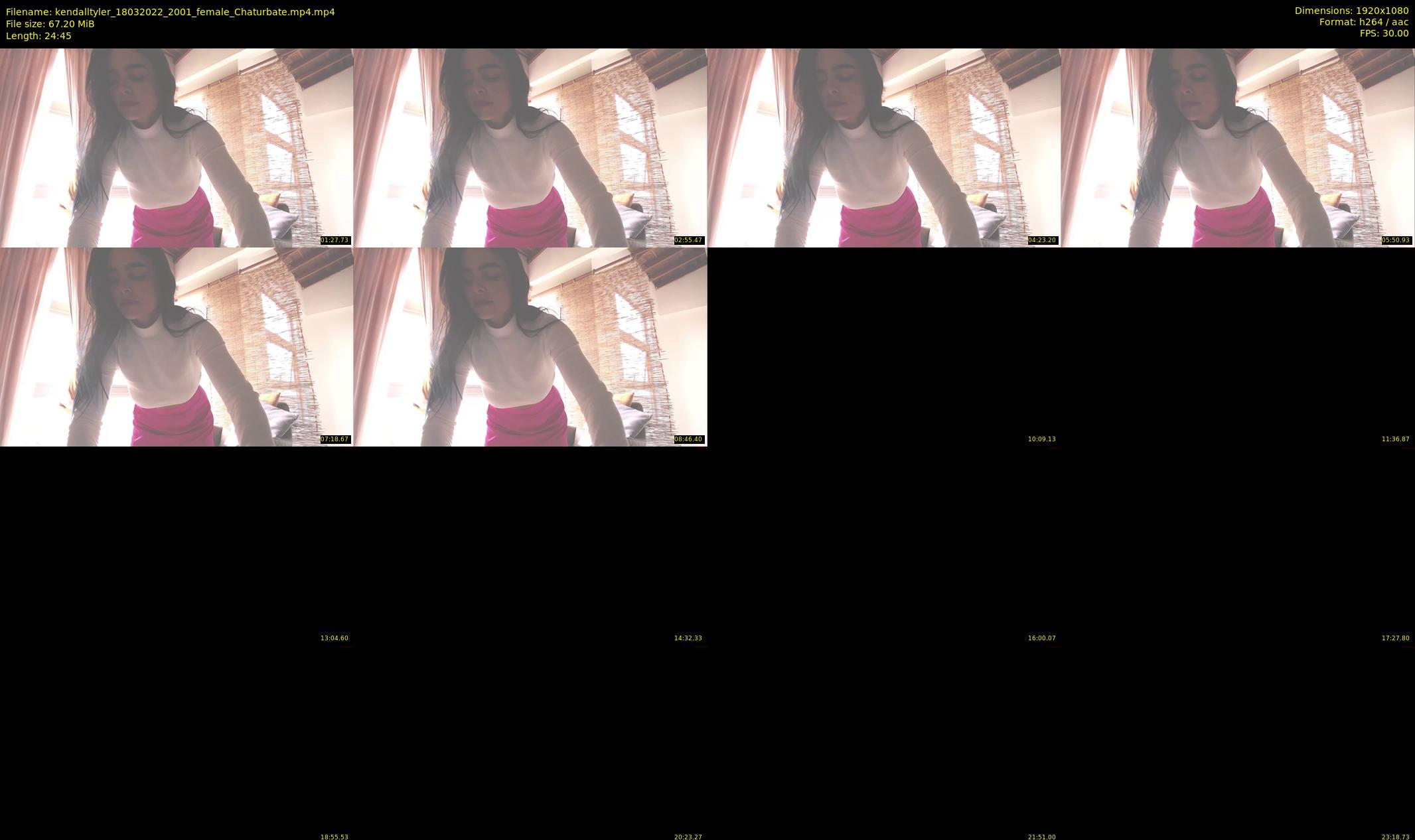 kendalltyler — 25 minute Chaturbate female cam show recording, 1080p, Mar 18, 2022