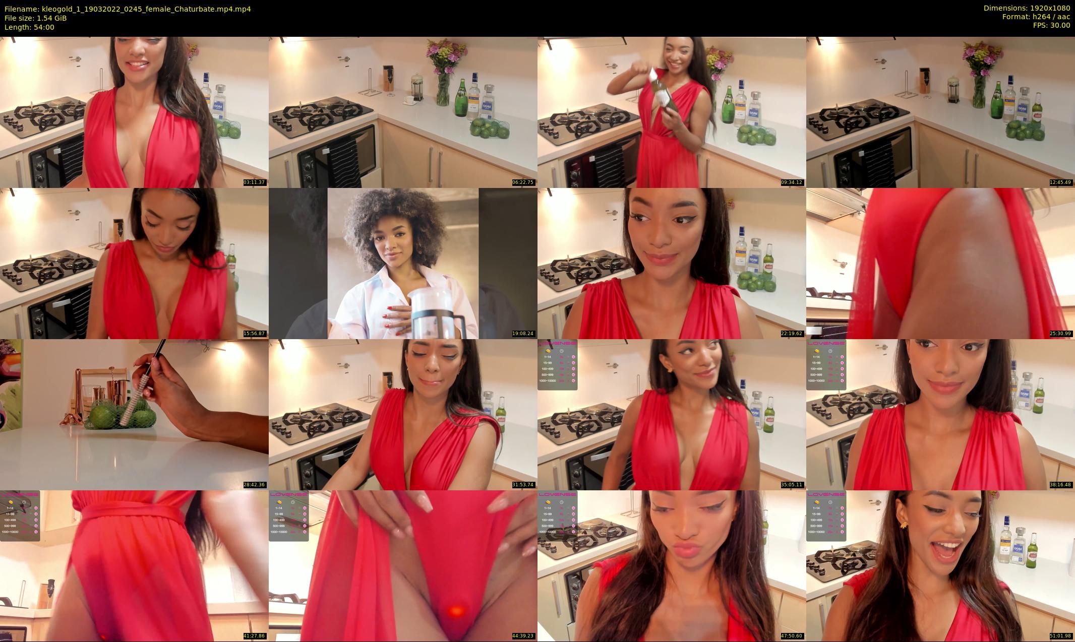 kleogold_1 — 54 minute Chaturbate female cam show recording, 1080p, Mar 19, 2022