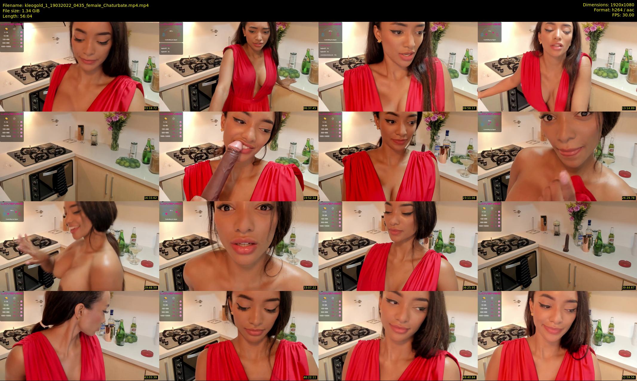 kleogold_1 — 57 minute Chaturbate female cam show recording, 1080p, Mar 19, 2022