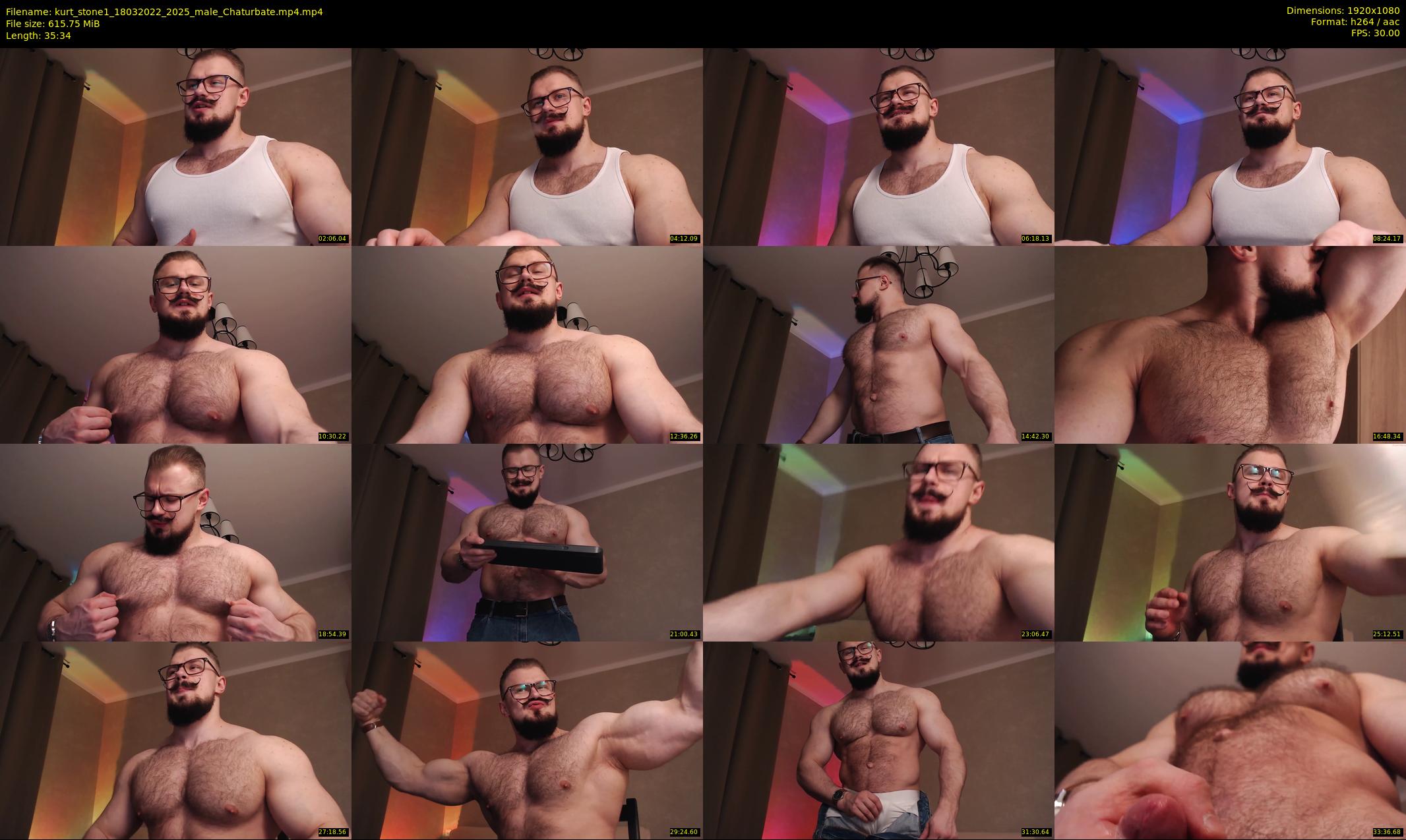 kurt_stone1 — 36 minute Chaturbate male cam show recording, 1080p, Mar 18, 2022