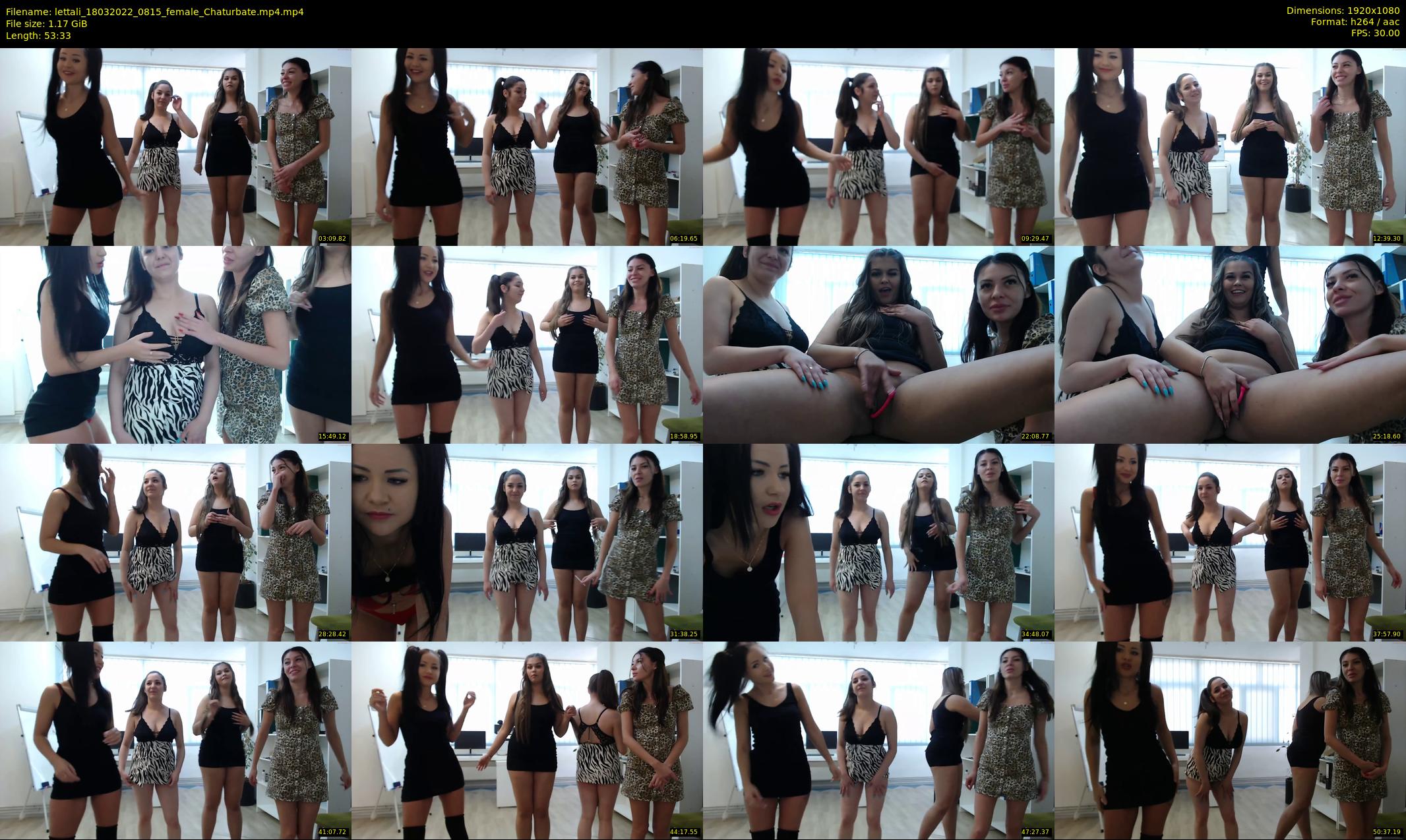 lettali — 54 minute Chaturbate female cam show recording, 1080p, Mar 18, 2022