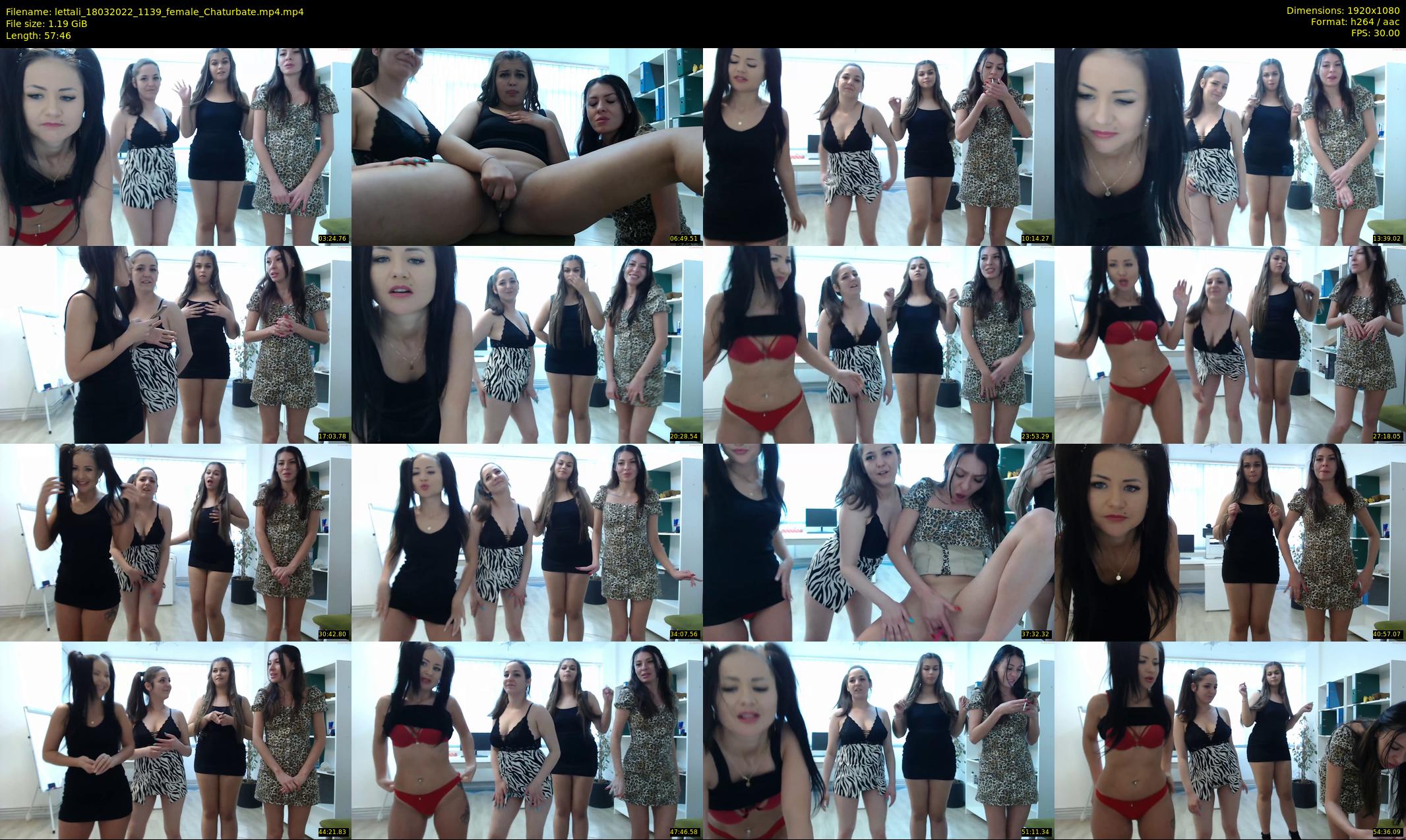 lettali — 58 minute Chaturbate female cam show recording, 1080p, Mar 18, 2022