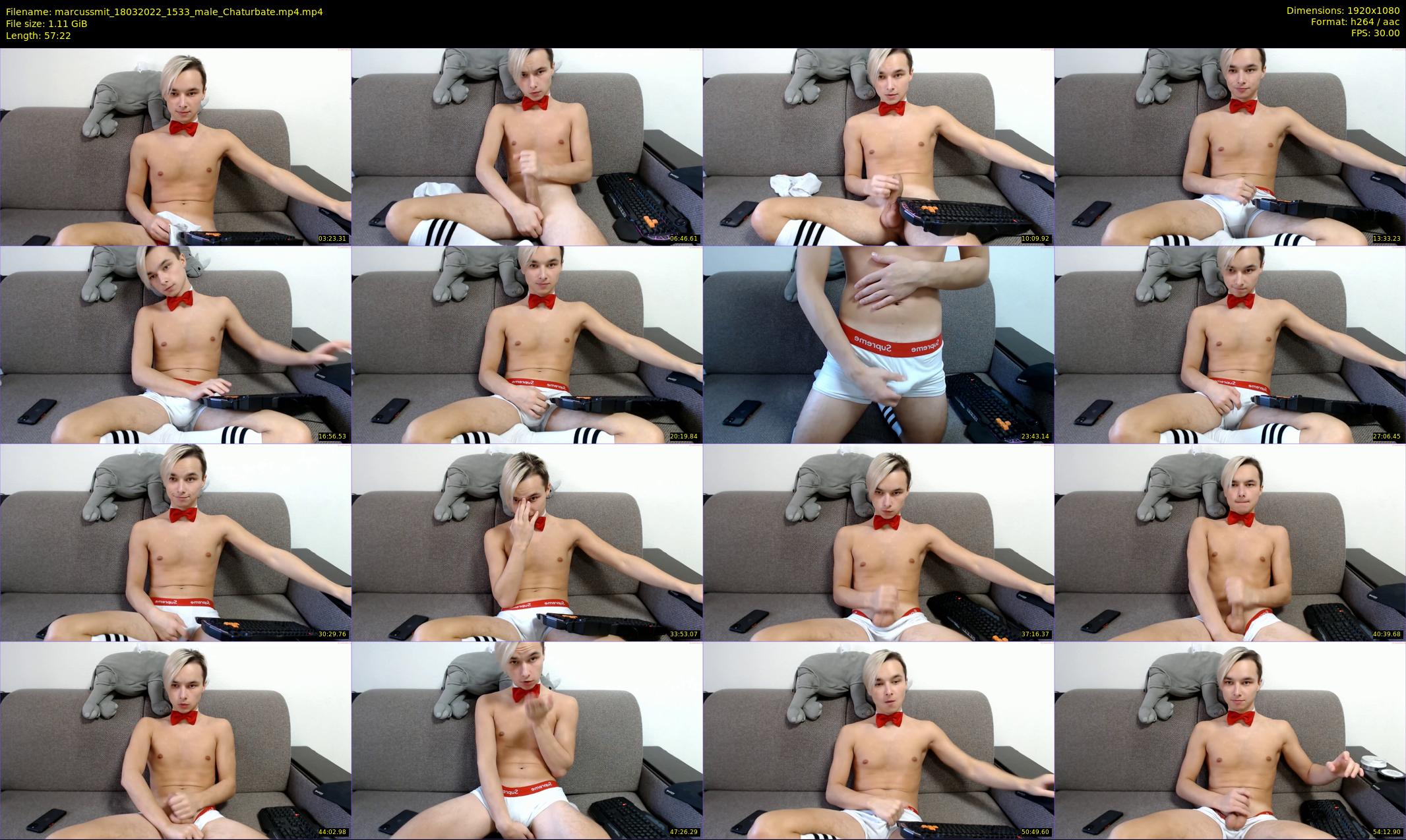 marcussmit — 58 minute Chaturbate male cam show recording, 1080p, Mar 18, 2022