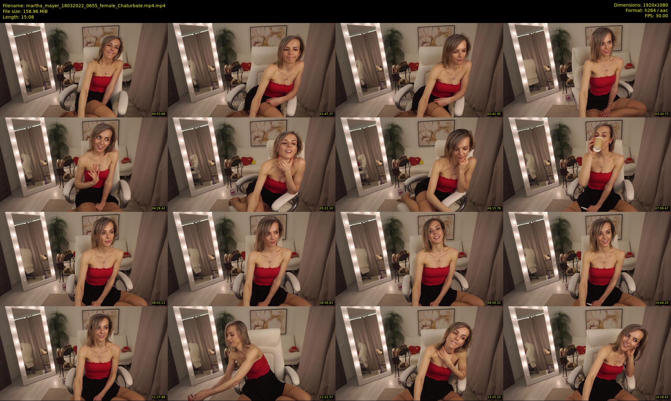martha_mayer — 16 minute Chaturbate female cam show recording, 1080p, Mar 18, 2022