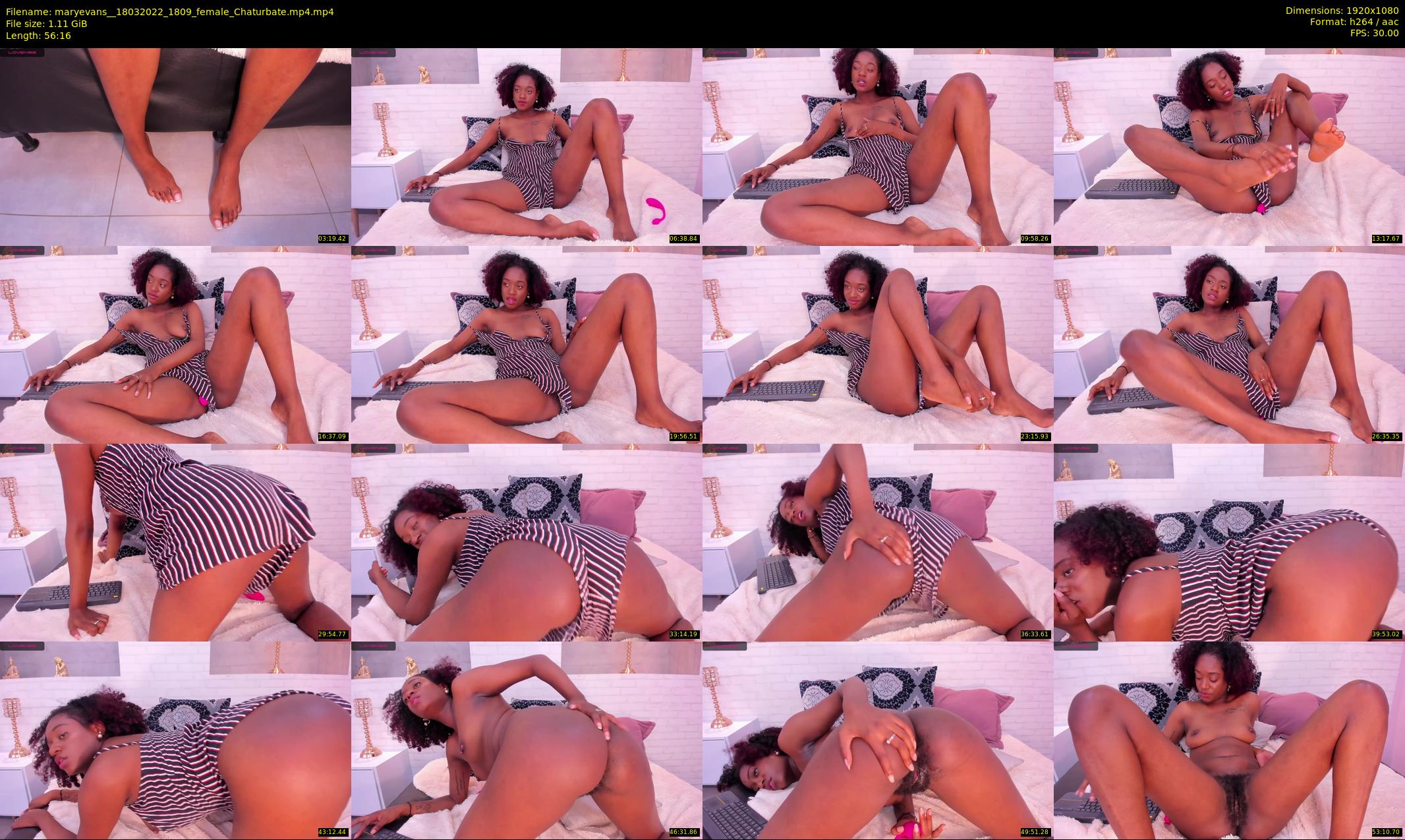maryevans_ — 57 minute Chaturbate female cam show recording, 1080p, Mar 18, 2022