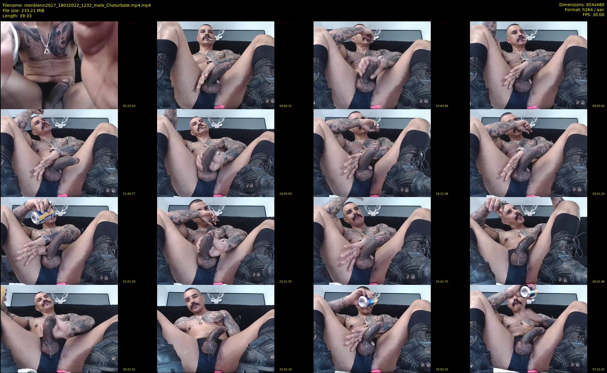 menbienn2017 — 40 minute Chaturbate male cam show recording, 480p, Mar 18, 2022
