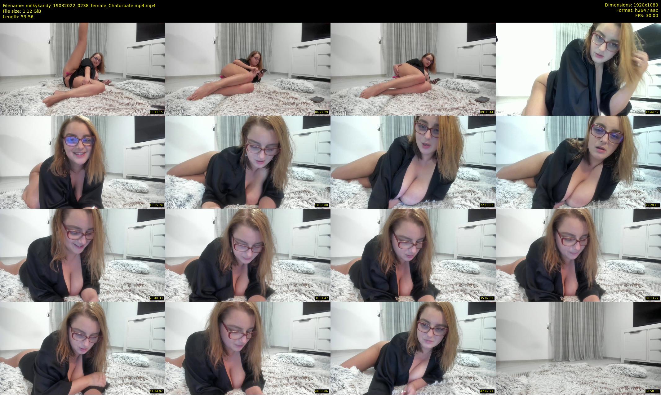 milkykandy — 54 minute Chaturbate female cam show recording, 1080p, Mar 19, 2022