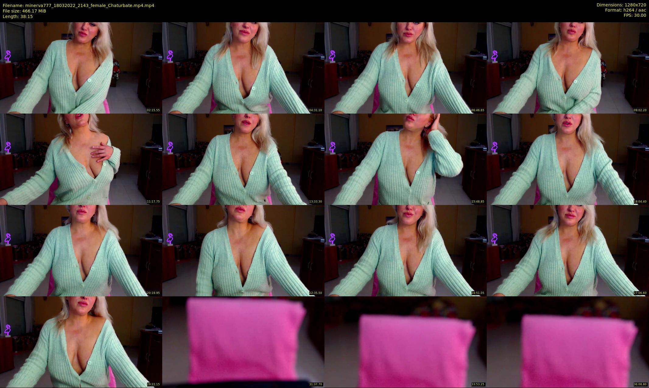 minerva777 — 39 minute Chaturbate female cam show recording, 720p, Mar 18, 2022