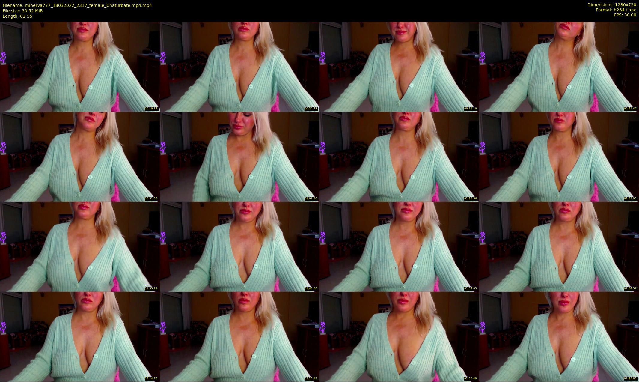 minerva777 — 3 minute Chaturbate female cam show recording, 720p, Mar 18, 2022