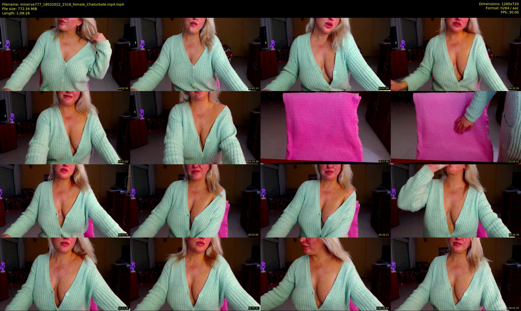 minerva777 — 69 minute Chaturbate female cam show recording, 720p, Mar 18, 2022