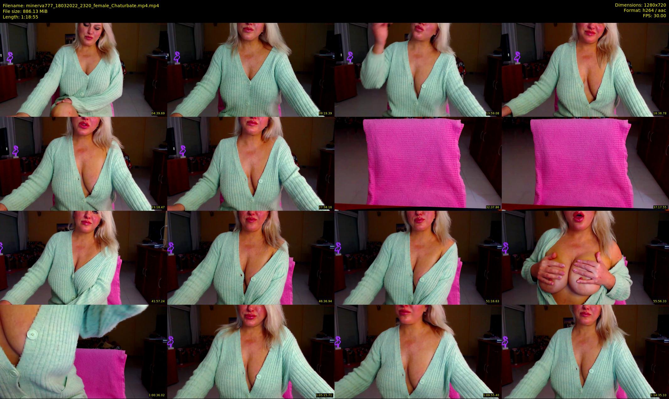 minerva777 — 79 minute Chaturbate female cam show recording, 720p, Mar 18, 2022