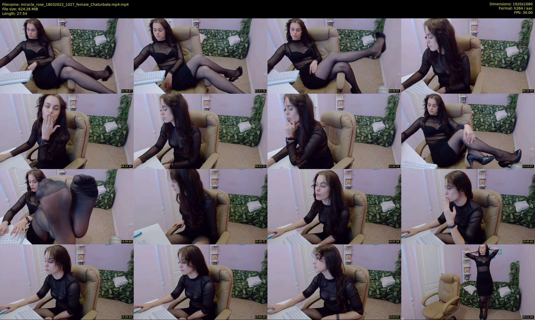 miracle_rose — 28 minute Chaturbate female cam show recording, 1080p, Mar 18, 2022