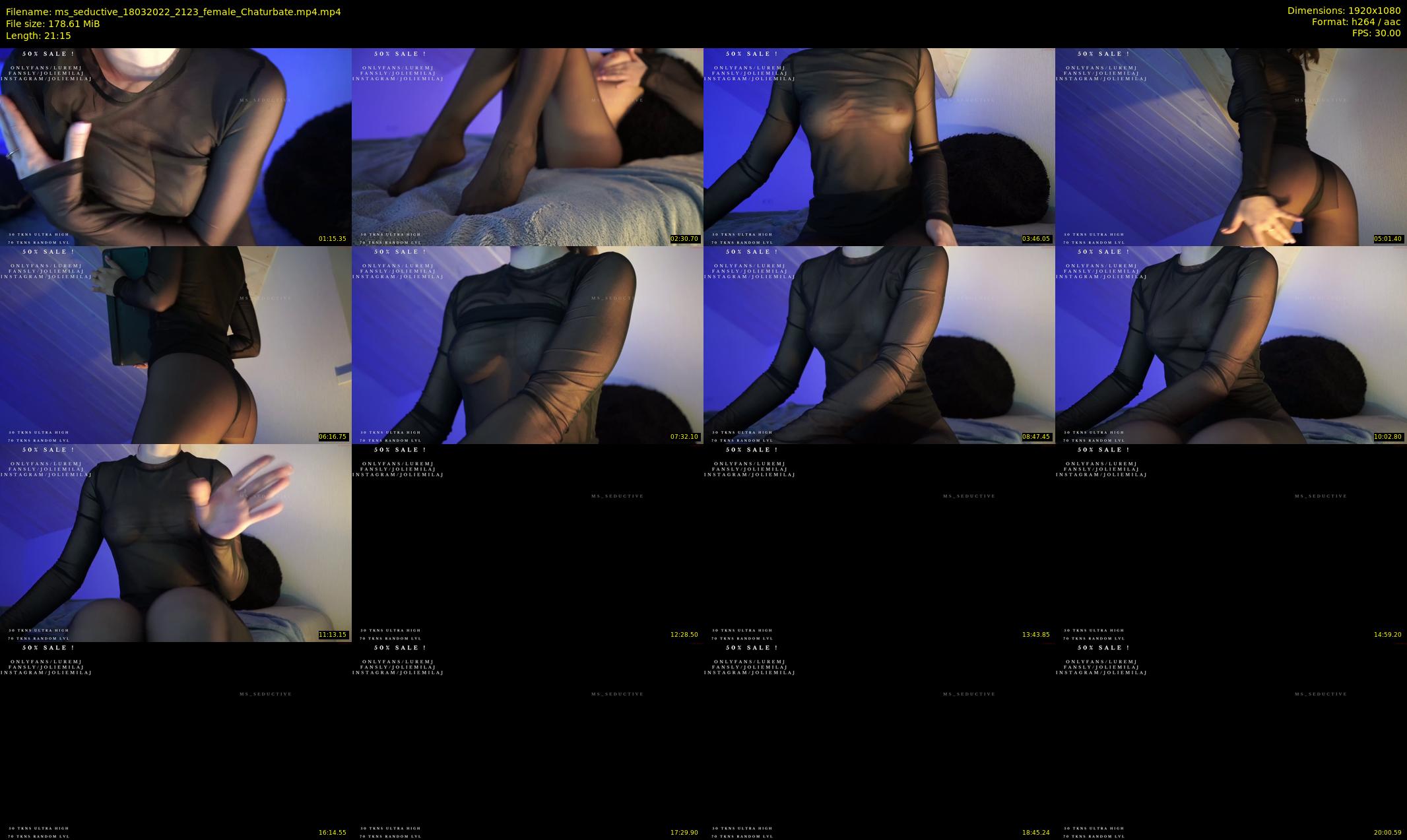 ms_seductive — 22 minute Chaturbate female cam show recording, 1080p, Mar 18, 2022