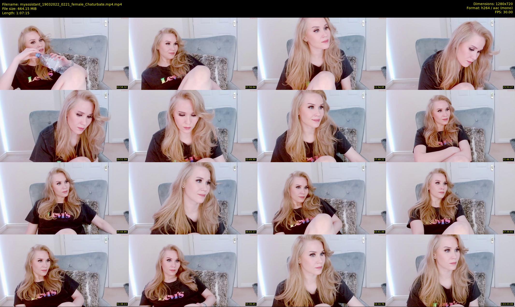 myassistant — 68 minute Chaturbate female cam show recording, 720p, Mar 19, 2022