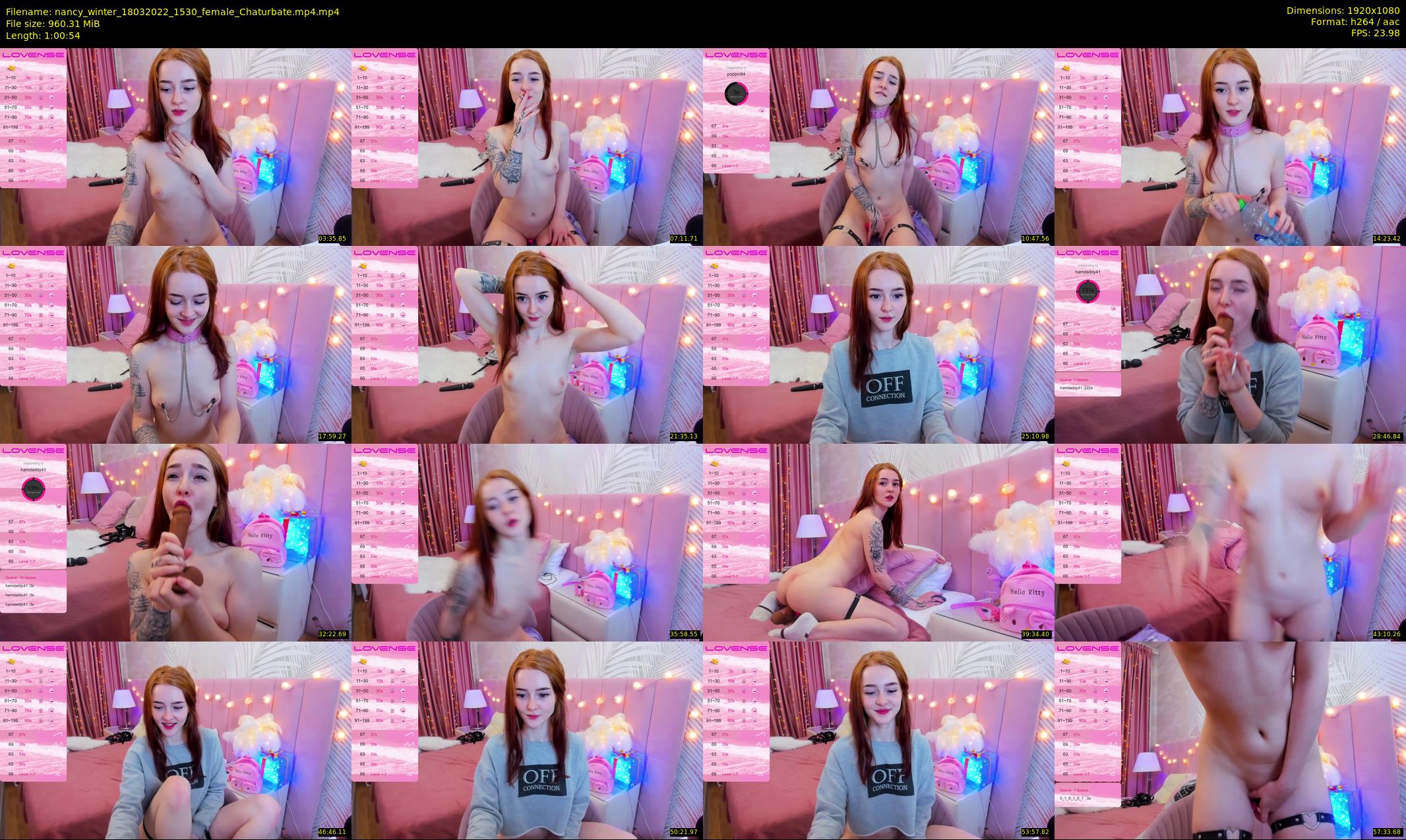 nancy_winter — 61 minute Chaturbate female cam show recording, 1080p, Mar 18, 2022
