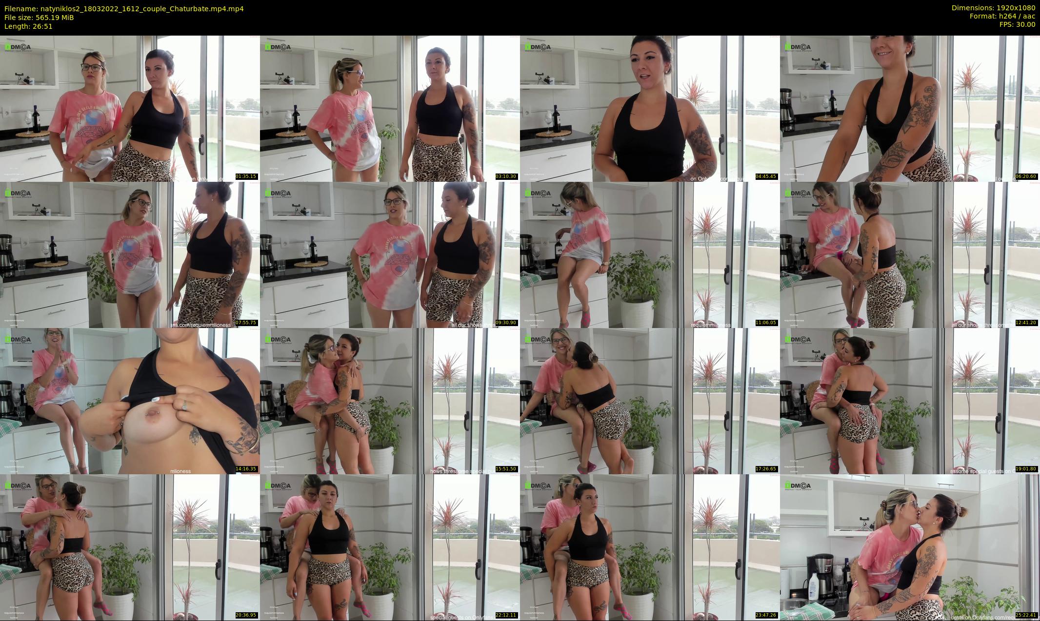 natyniklos2 — 27 minute Chaturbate couple cam show recording, 1080p, Mar 18, 2022