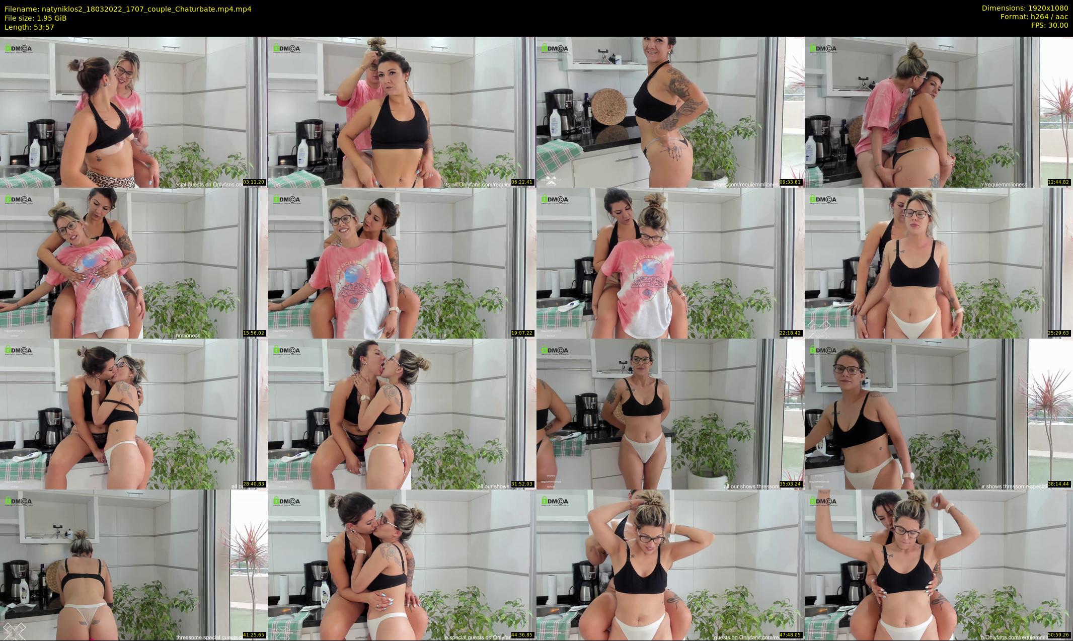 natyniklos2 — 54 minute Chaturbate couple cam show recording, 1080p, Mar 18, 2022