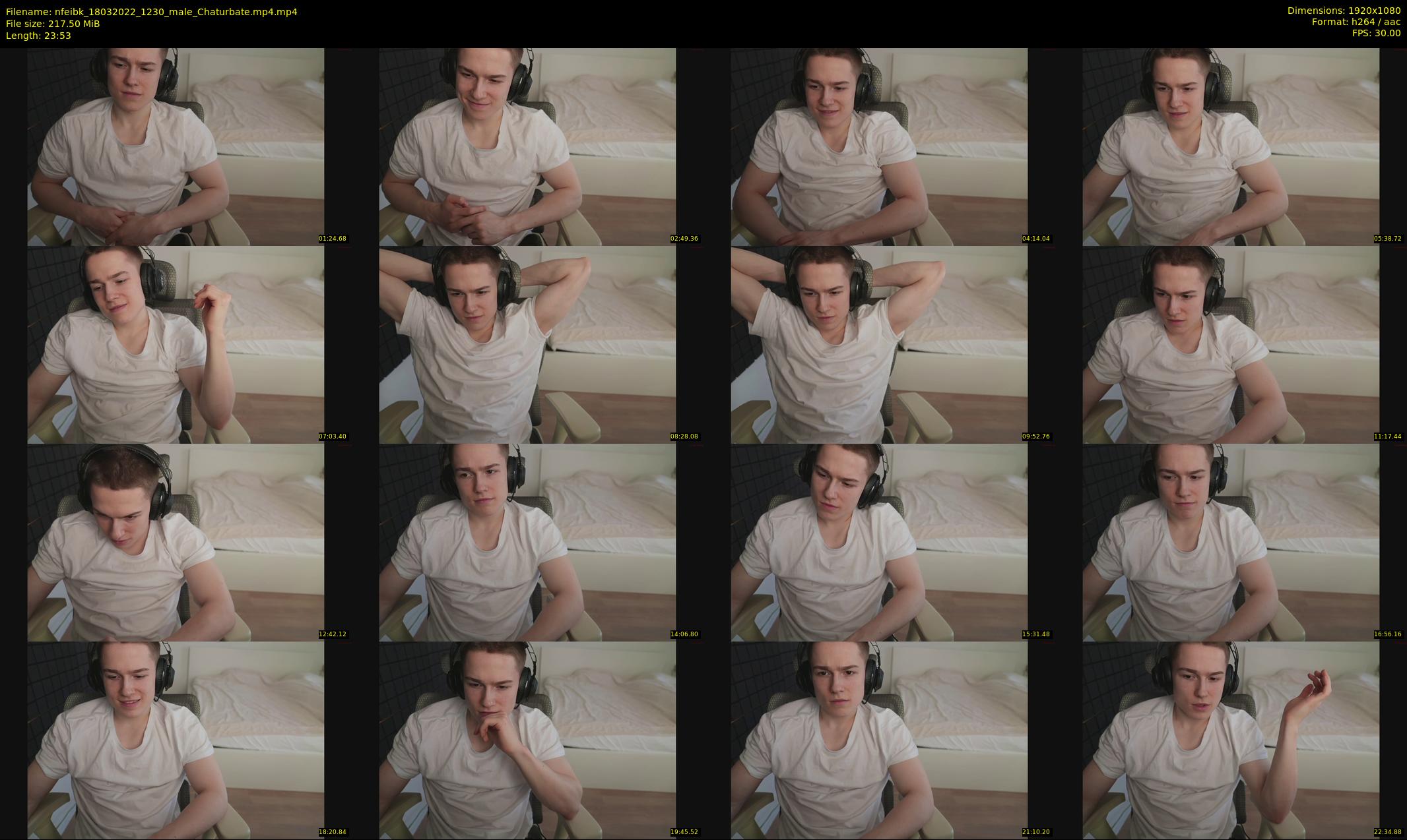 nfeibk — 24 minute Chaturbate male cam show recording, 1080p, Mar 18, 2022