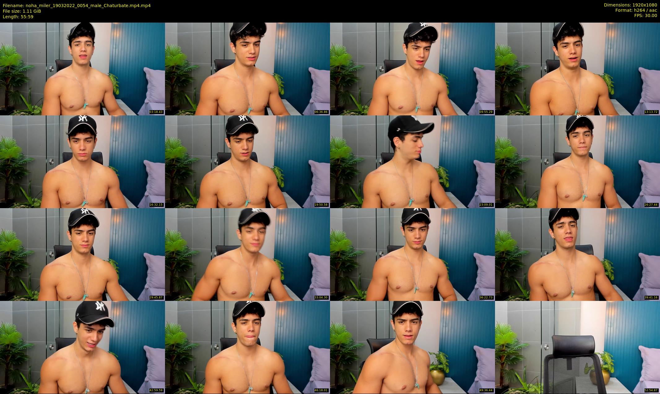noha_miler — 56 minute Chaturbate male cam show recording, 1080p, Mar 19, 2022