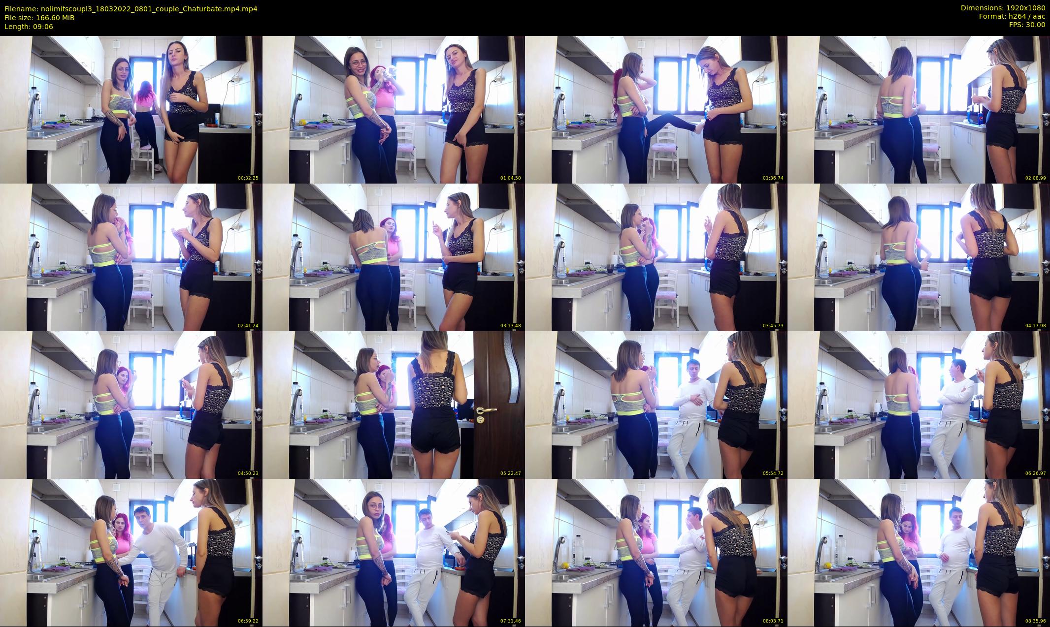 nolimitscoupl3 — 10 minute Chaturbate couple cam show recording, 1080p, Mar 18, 2022