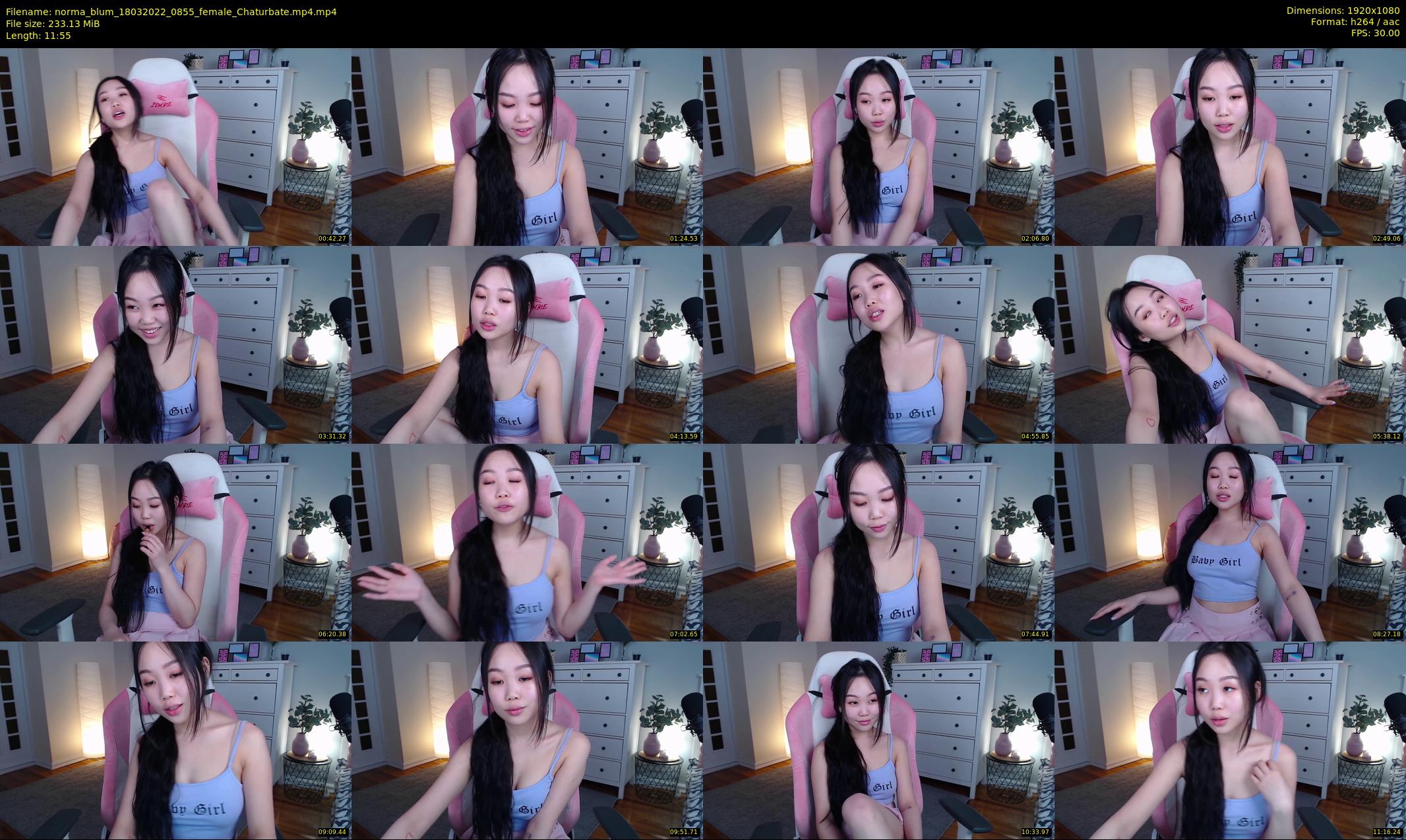 norma_blum — 12 minute Chaturbate female cam show recording, 1080p, Mar 18, 2022