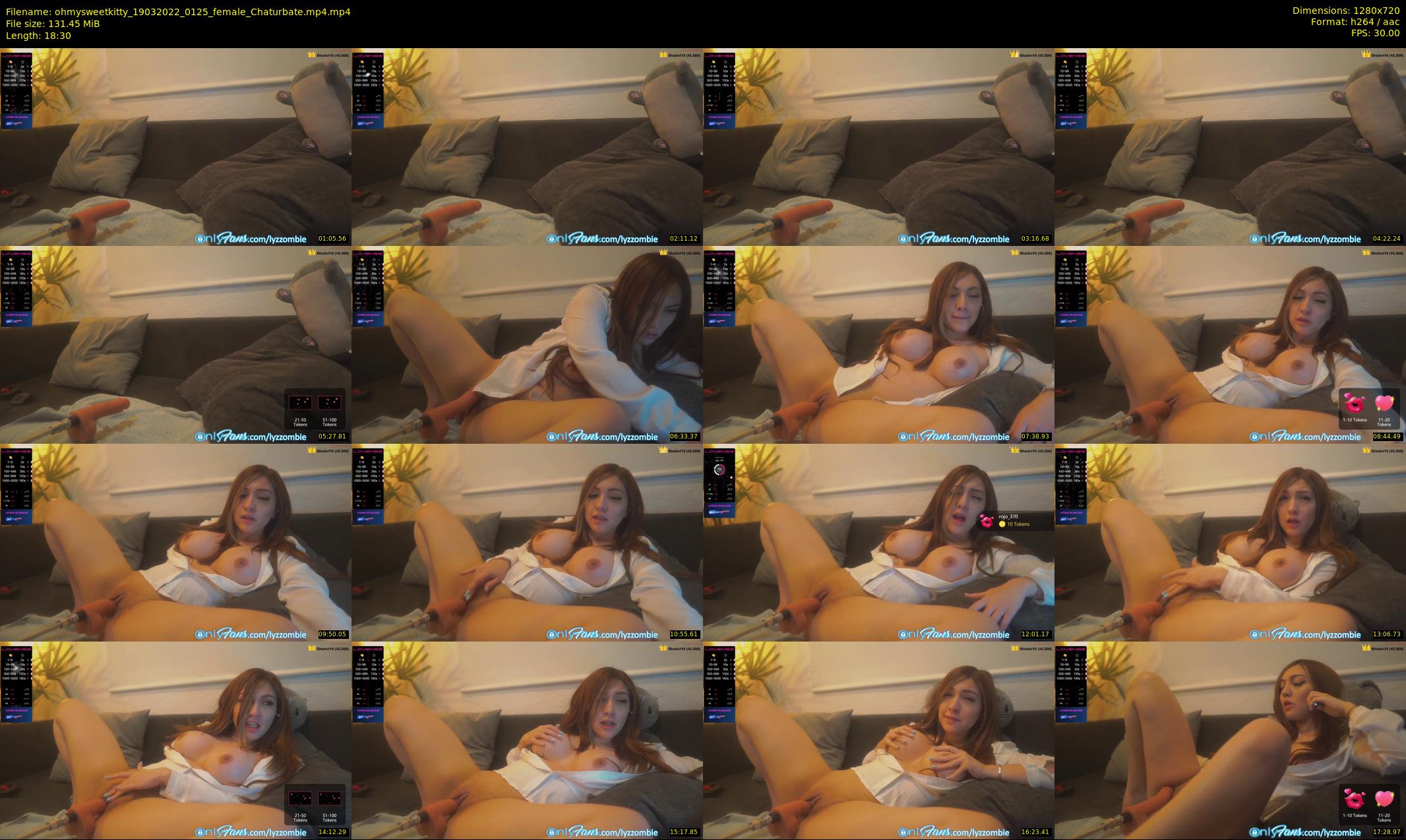 ohmysweetkitty — 19 minute Chaturbate female cam show recording, 720p, Mar 19, 2022