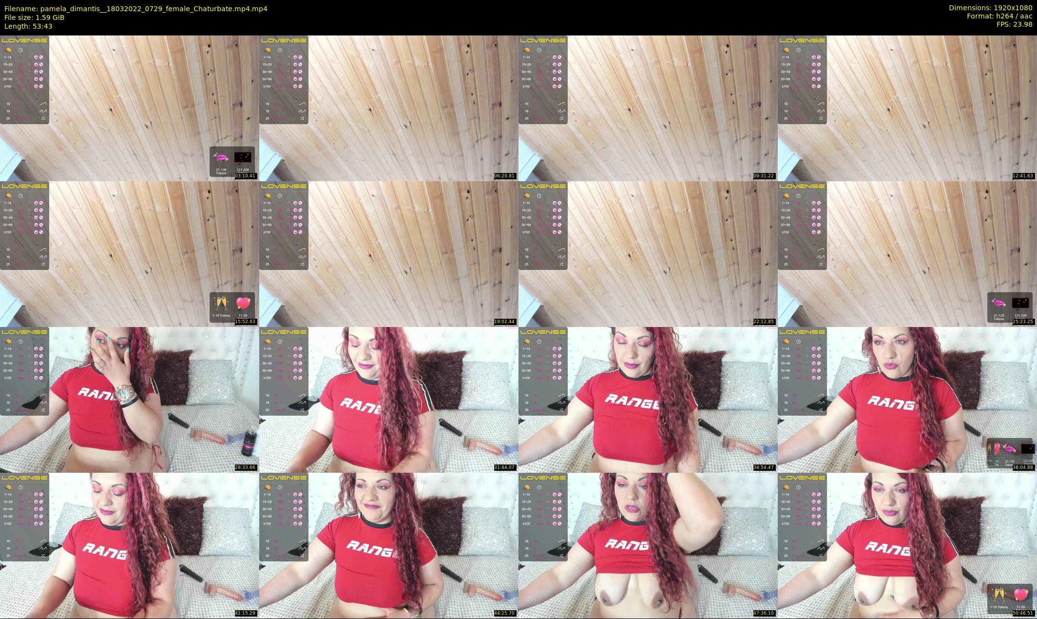 pamela_dimantis_ — 54 minute Chaturbate female cam show recording, 1080p, Mar 18, 2022