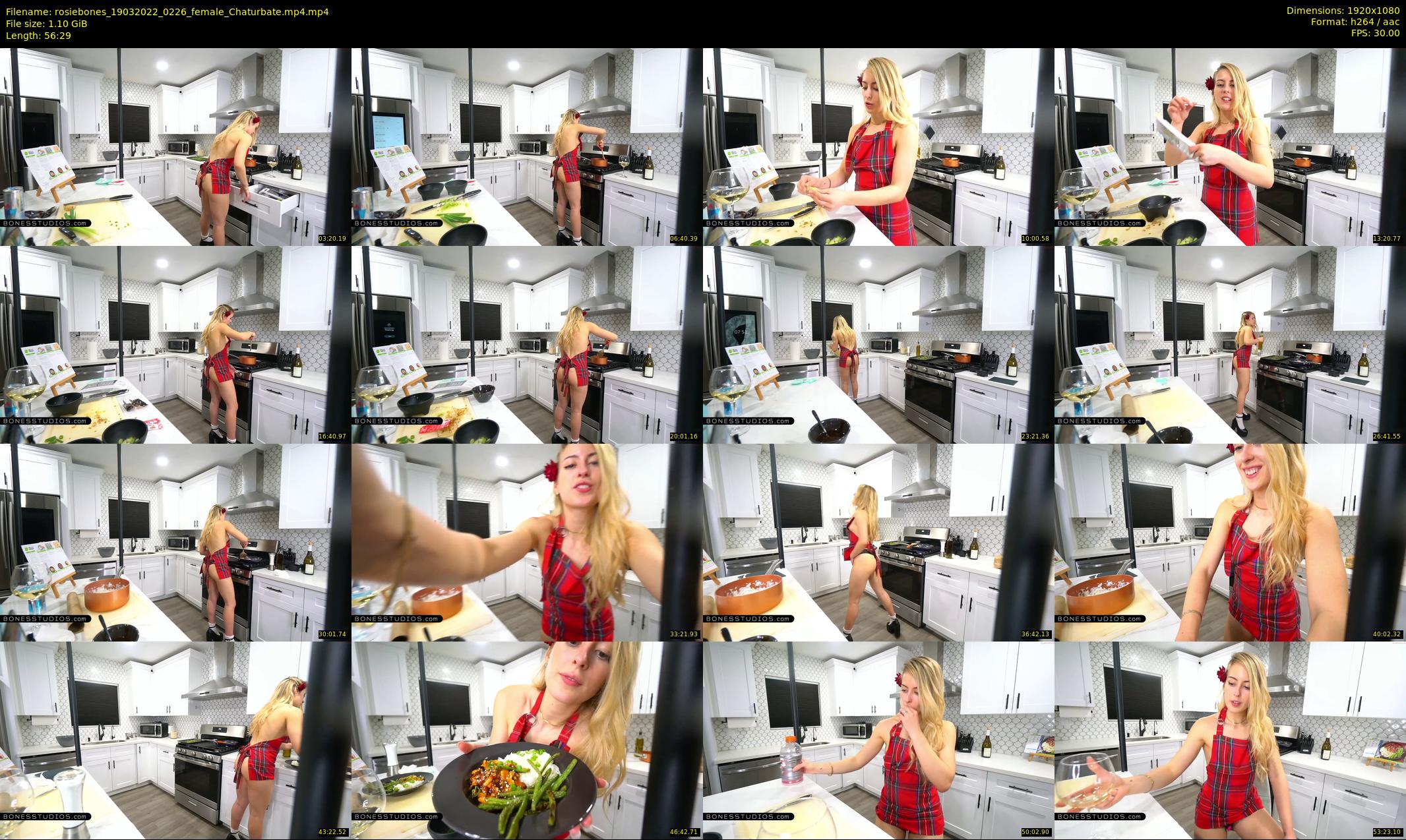 rosiebones — 57 minute Chaturbate female cam show recording, 1080p, Mar 19, 2022