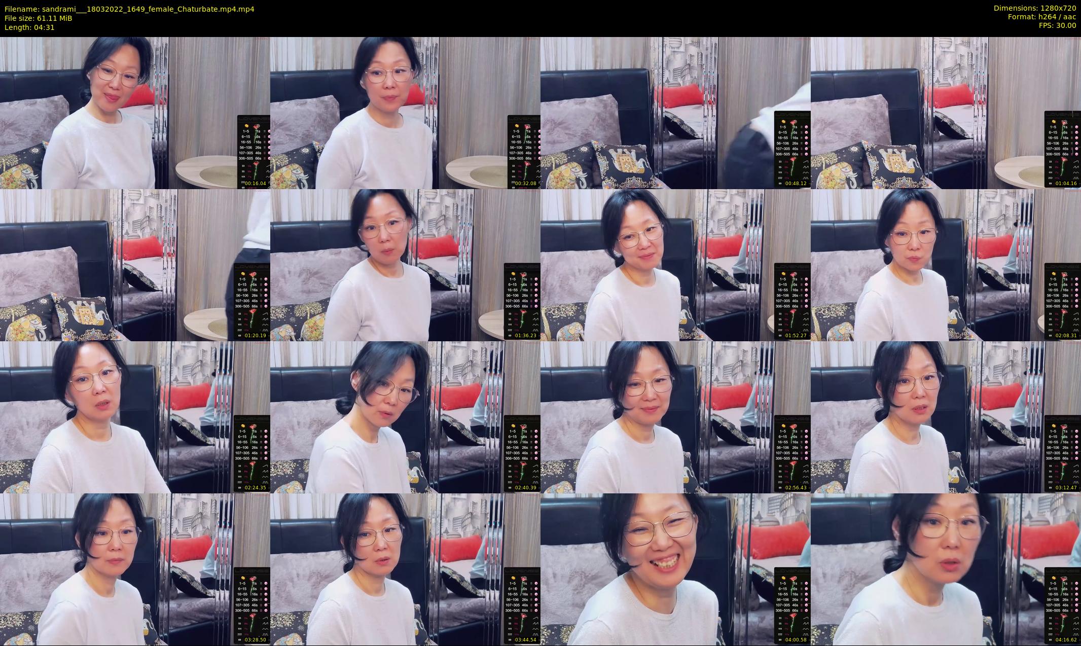 sandrami__ — 5 minute Chaturbate female cam show recording, 720p, Mar 18, 2022