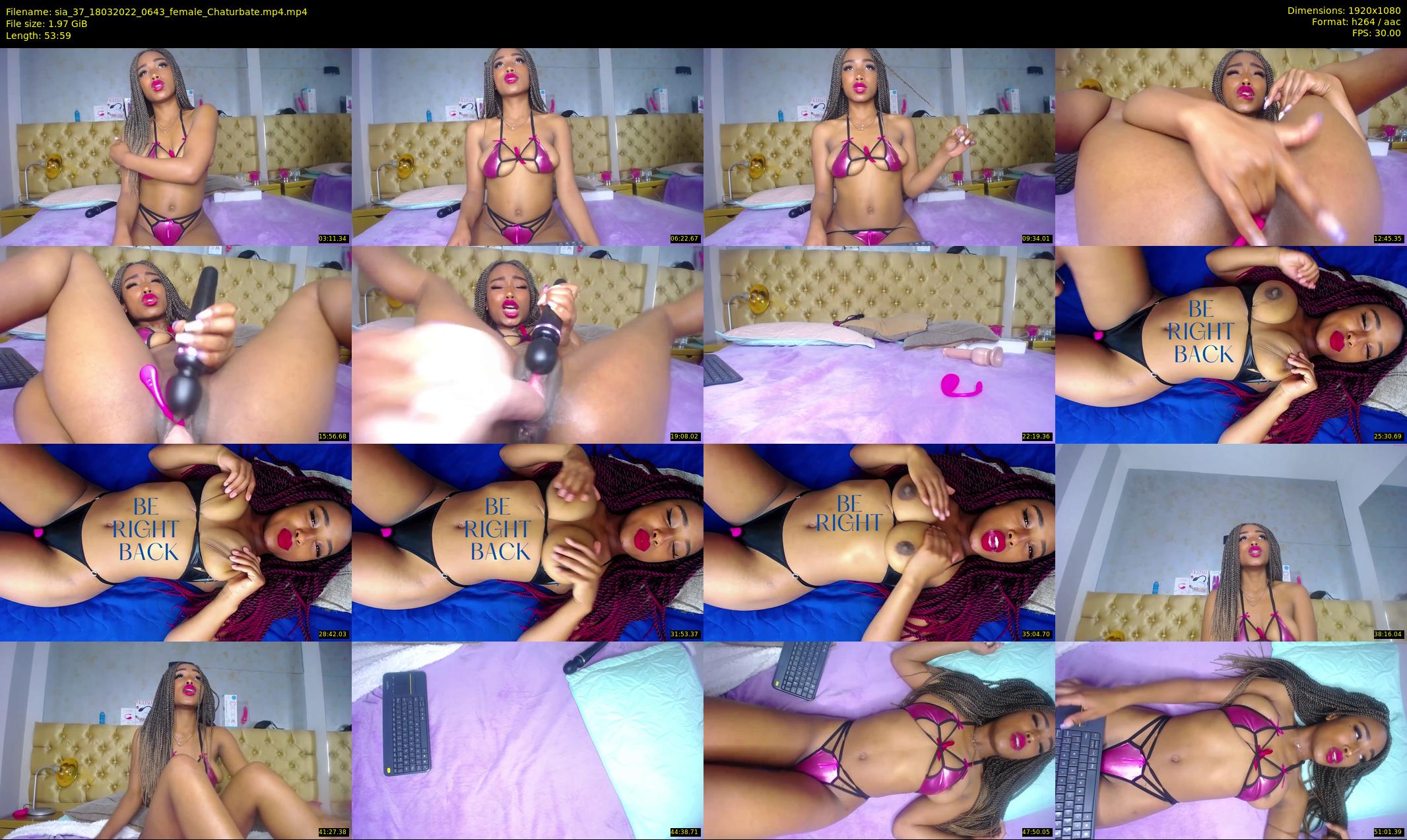 sia_37 — 54 minute Chaturbate female cam show recording, 1080p, Mar 18, 2022