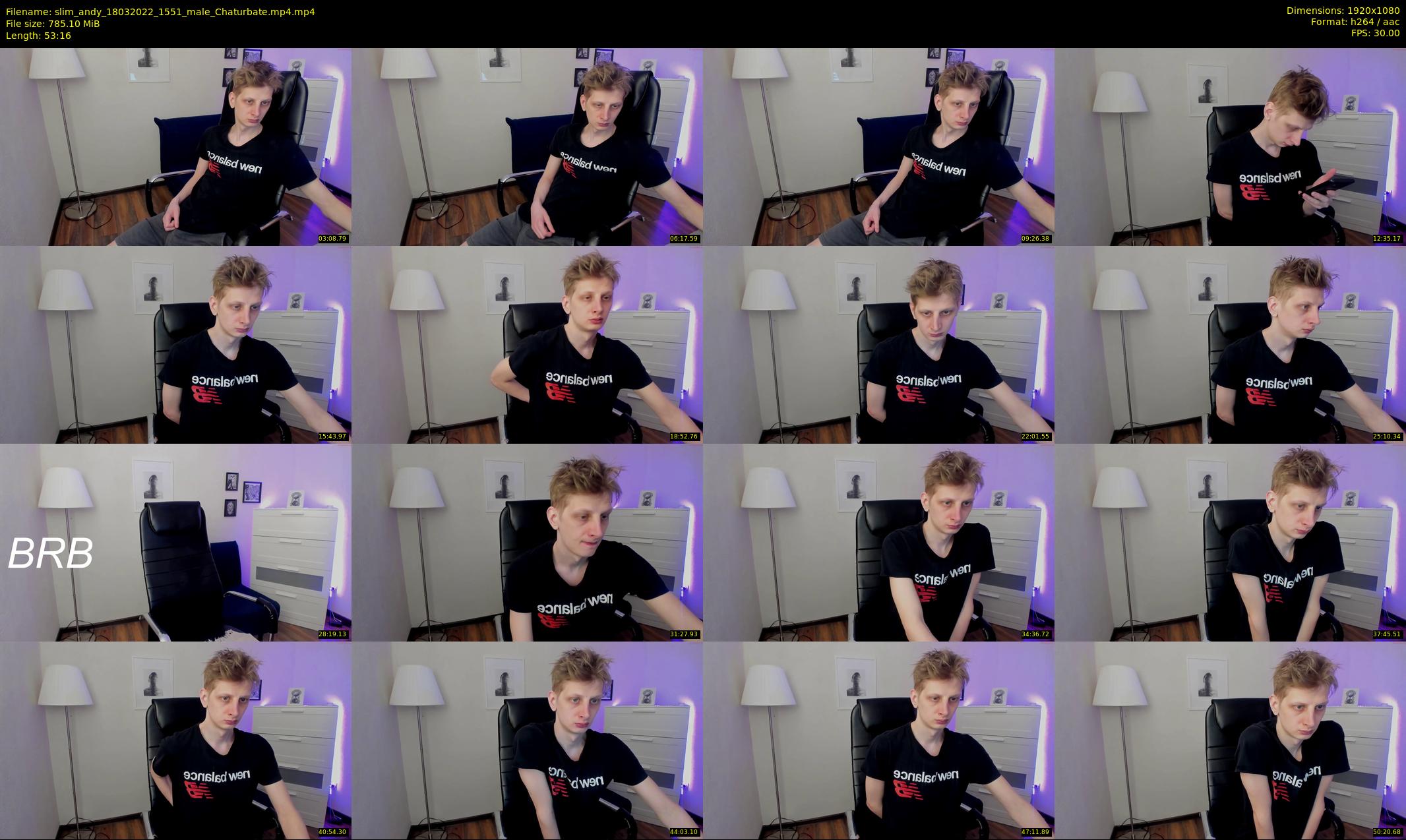 slim_andy — 54 minute Chaturbate male cam show recording, 1080p, Mar 18, 2022