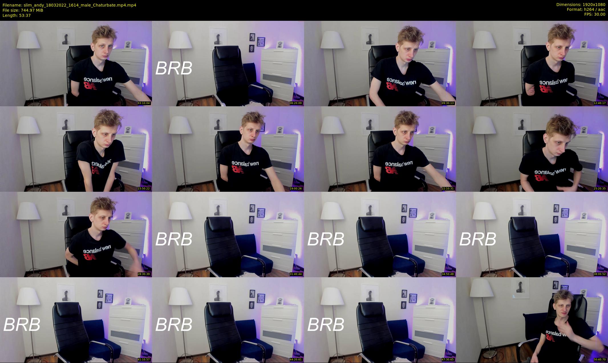slim_andy — 54 minute Chaturbate male cam show recording, 1080p, Mar 18, 2022