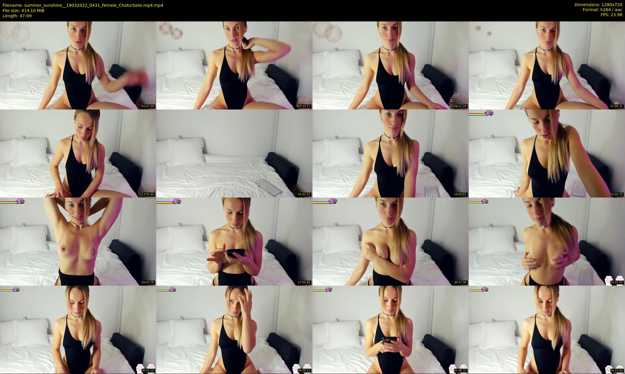 summer_sunshine_ — 48 minute Chaturbate female cam show recording, 720p, Mar 19, 2022