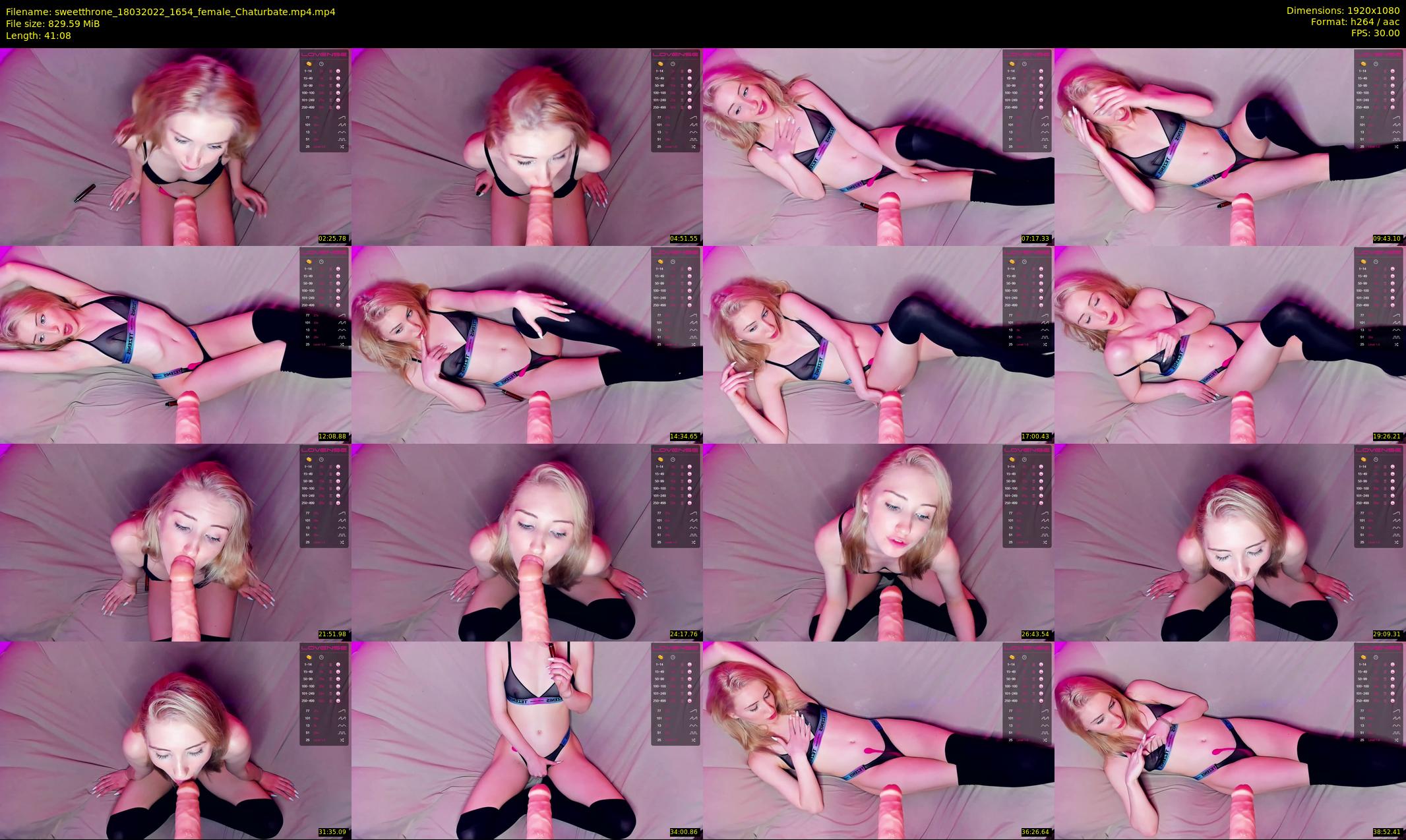 sweetthrone — 42 minute Chaturbate couple cam show recording, 1080p, Mar 18, 2022