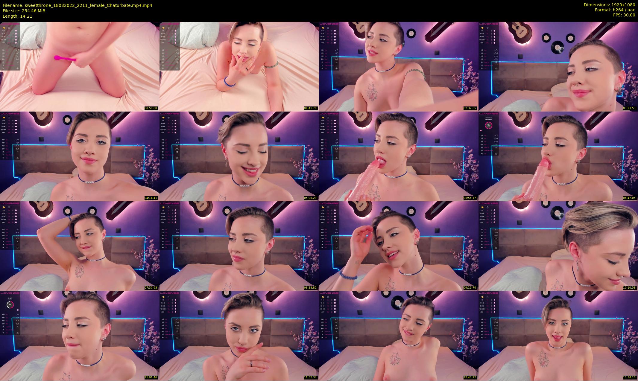 sweetthrone — 15 minute Chaturbate couple cam show recording, 1080p, Mar 18, 2022