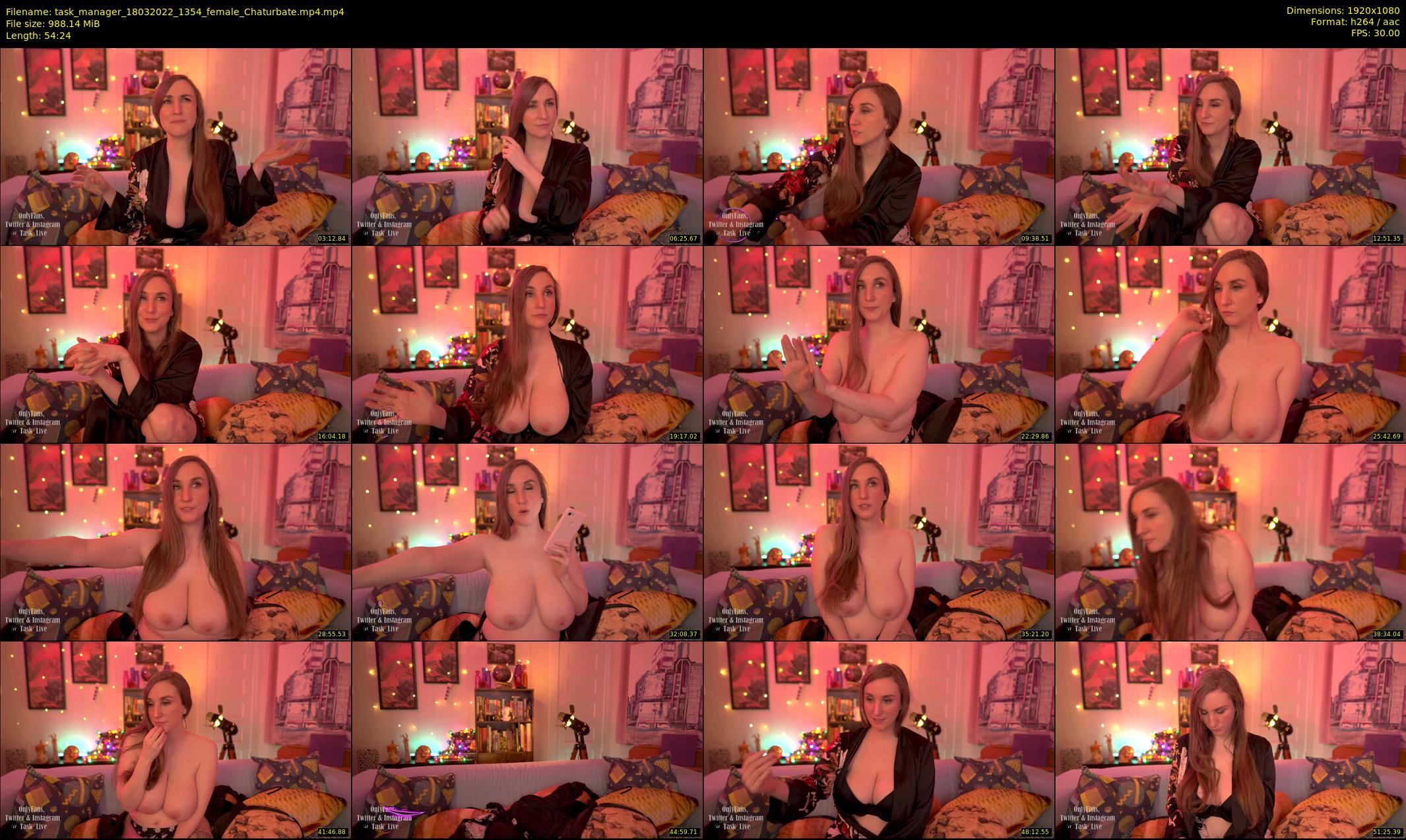 task_manager — 55 minute Chaturbate couple cam show recording, 1080p, Mar 18, 2022