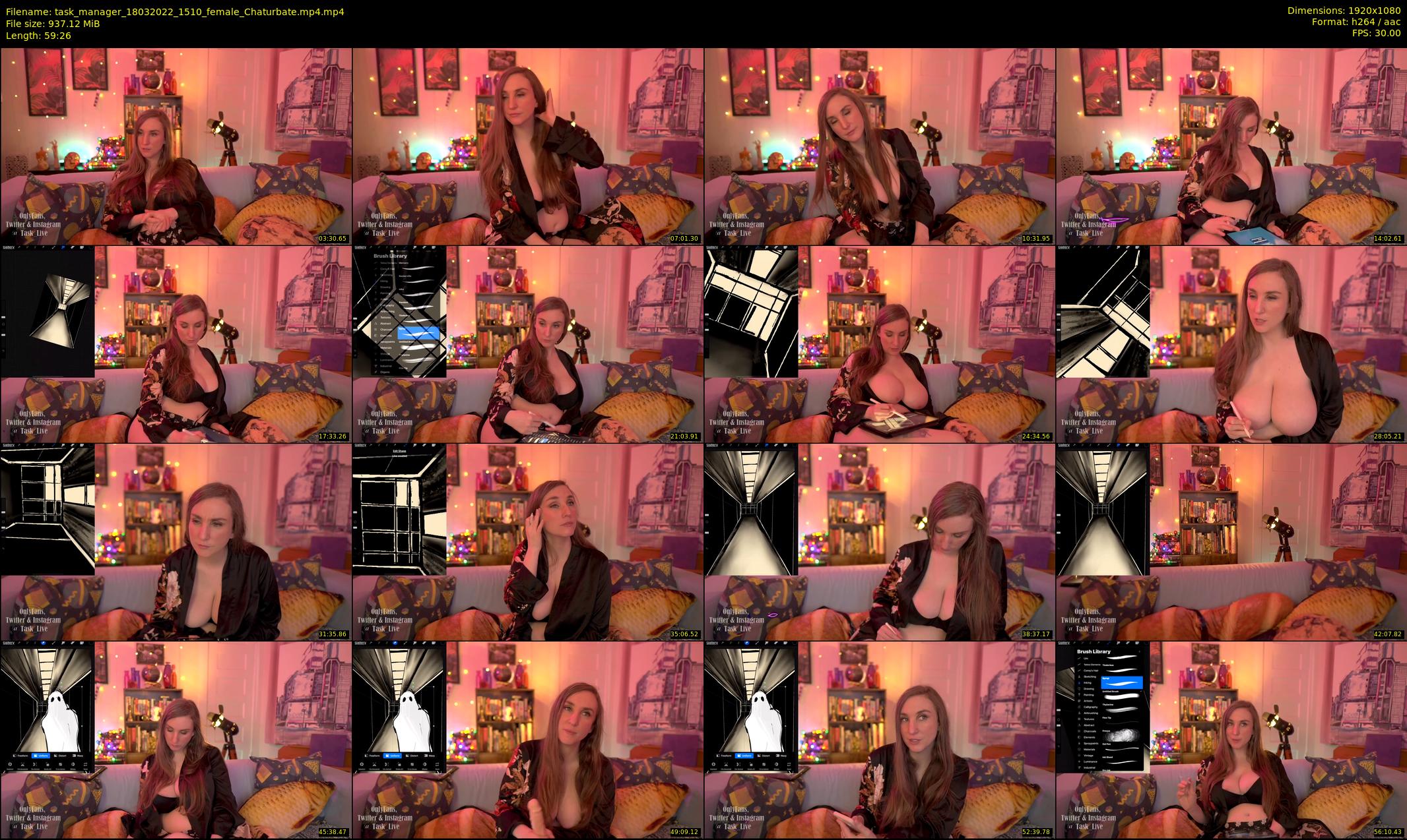 task_manager — 60 minute Chaturbate couple cam show recording, 1080p, Mar 18, 2022