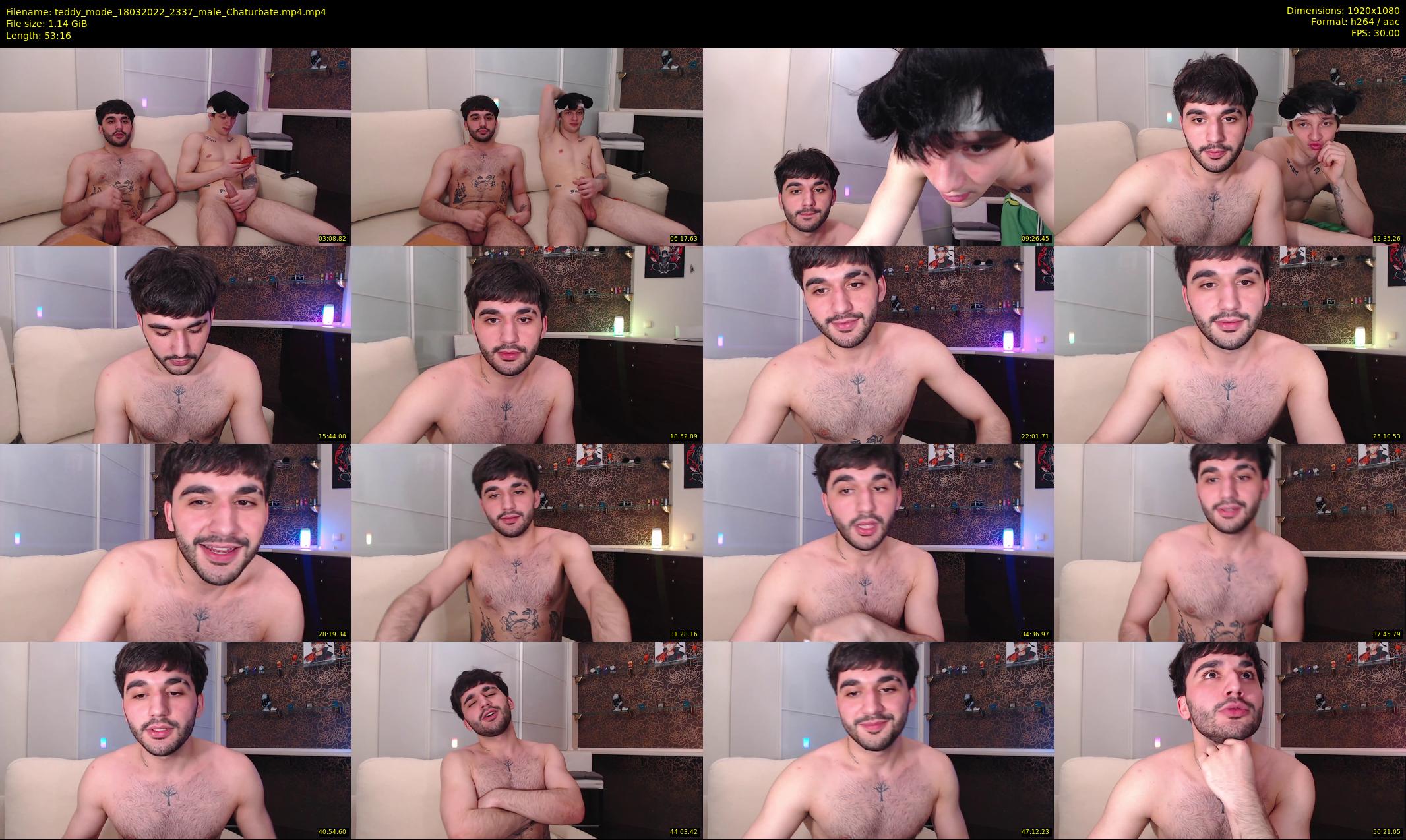 teddy_mode — 54 minute Chaturbate couple cam show recording, 1080p, Mar 18, 2022