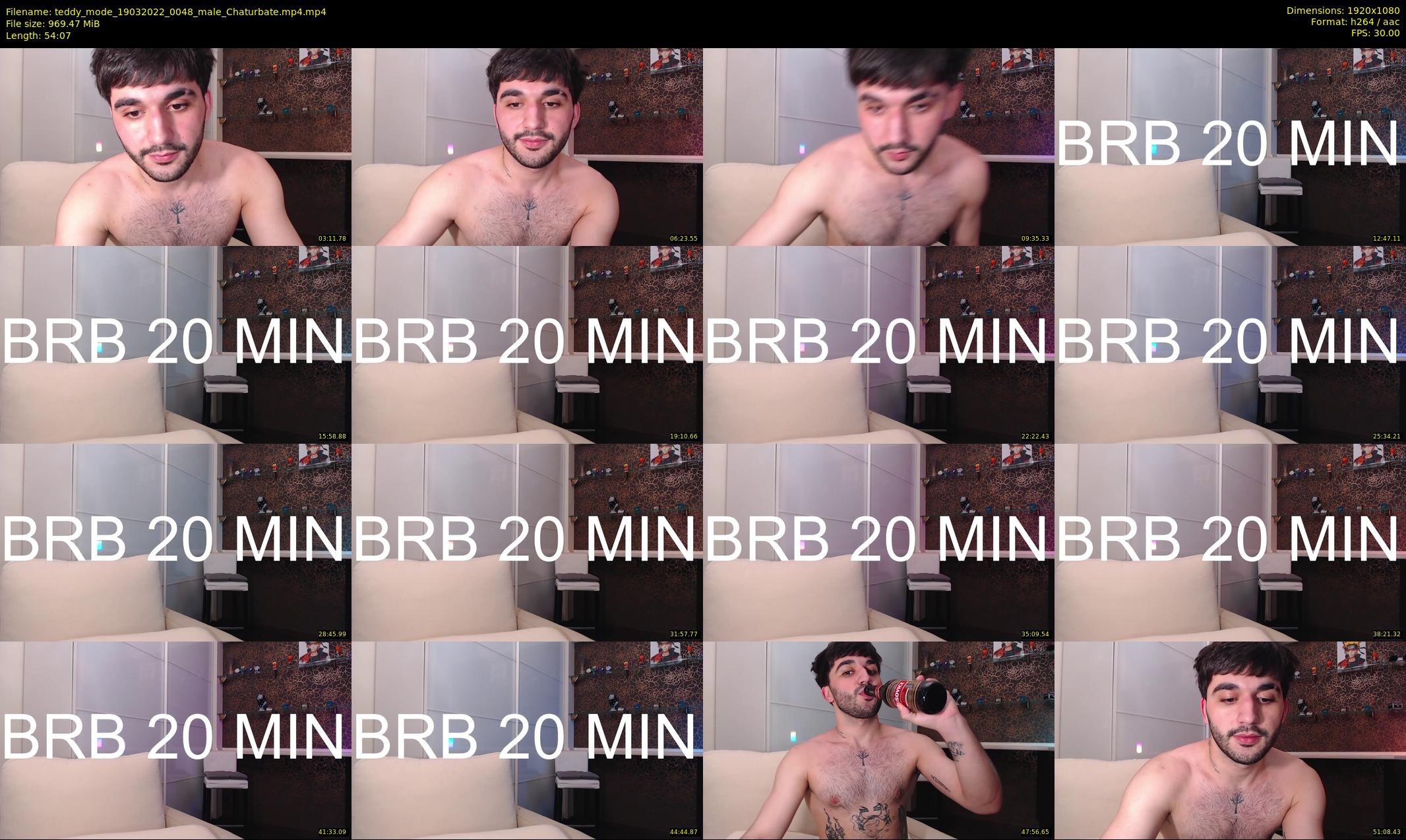 teddy_mode — 55 minute Chaturbate couple cam show recording, 1080p, Mar 19, 2022