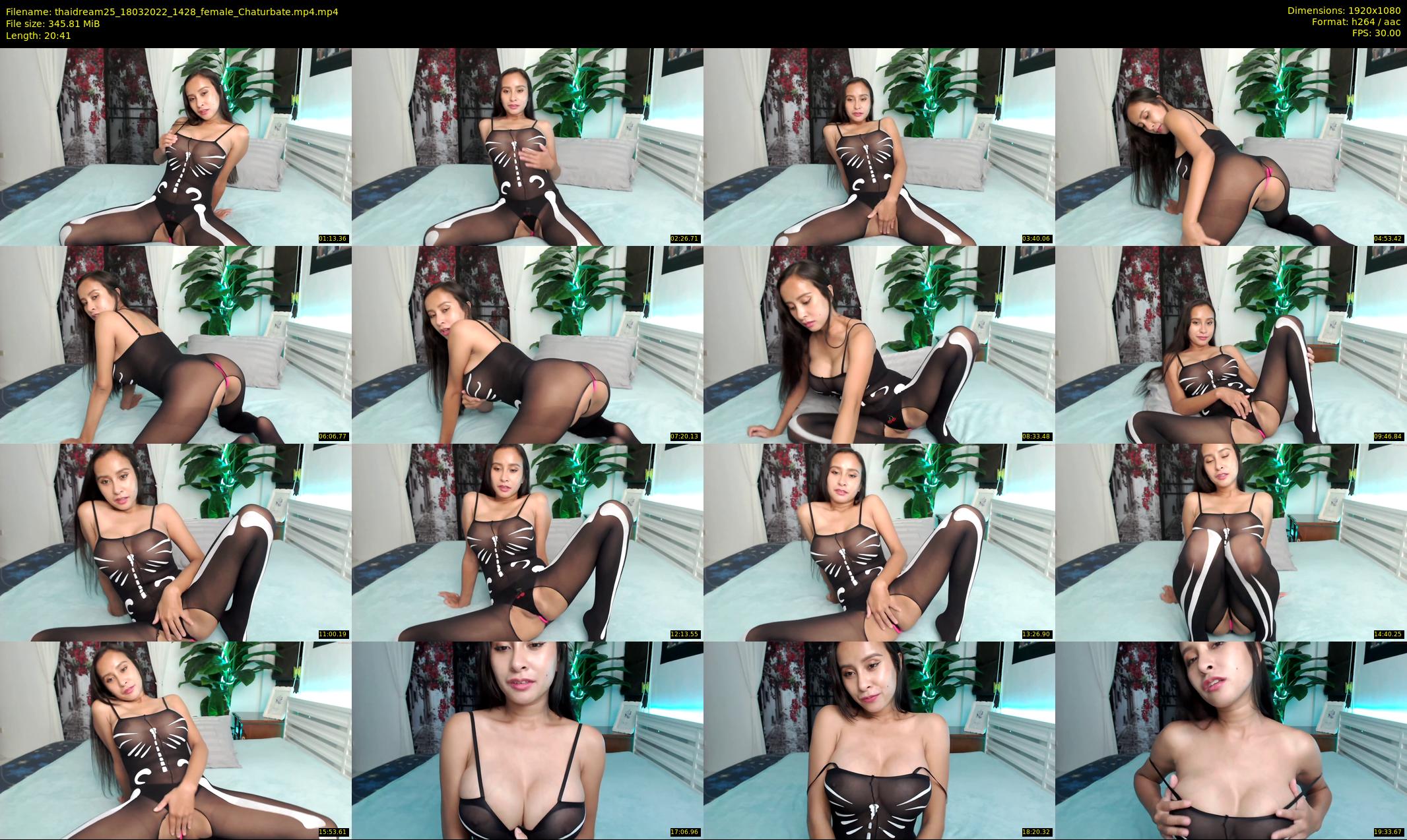 thaidream25 — 21 minute Chaturbate female cam show recording, 1080p, Mar 18, 2022